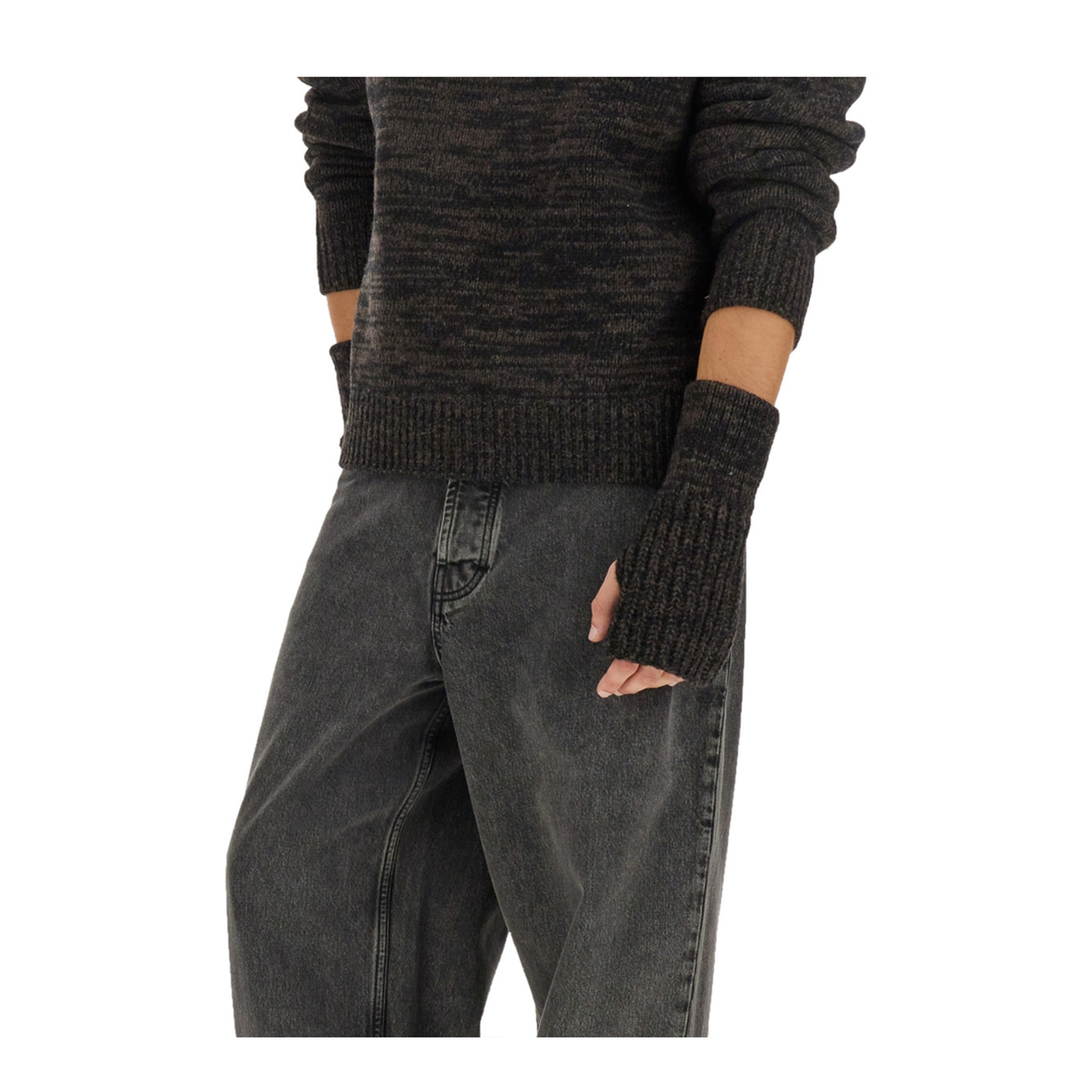 MAYFEYR - Études - Jersey With Logo - H23MM612K00270BLACKBROWN