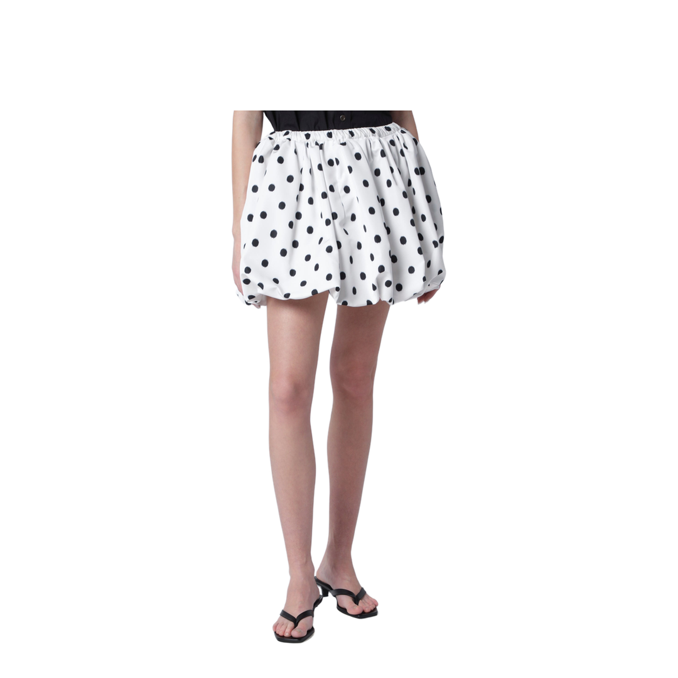 Polka-dot Bloomer Mini Skirt