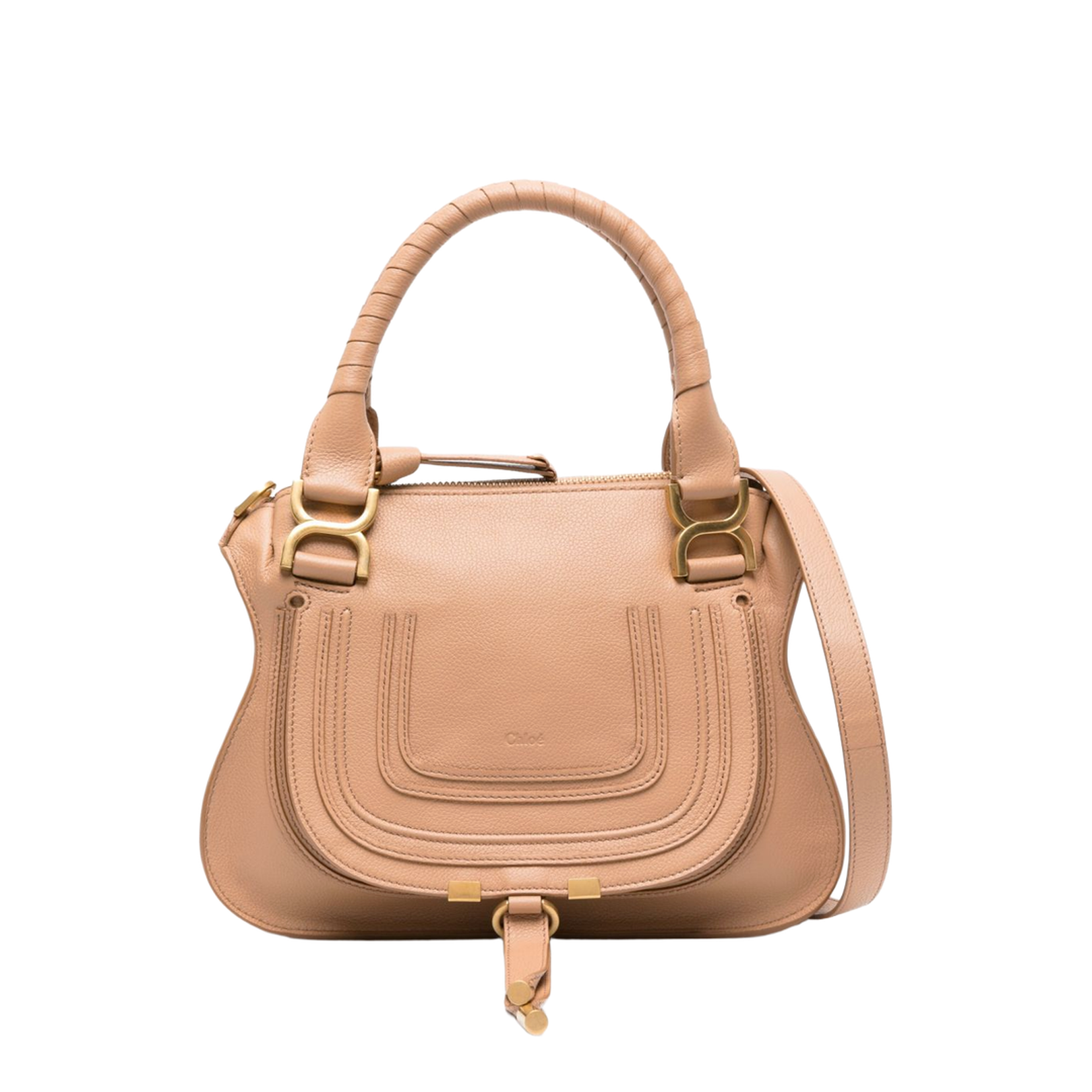 Small Marcie Bag in Grained Leather