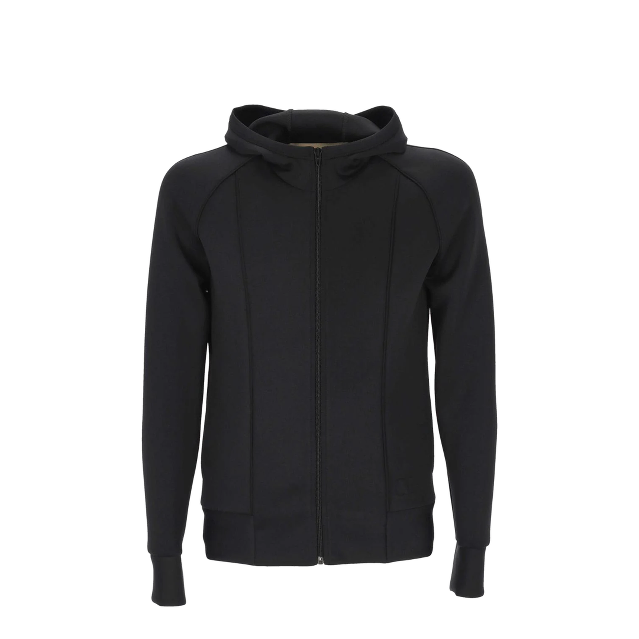 Black Neoprene Sweatshirt