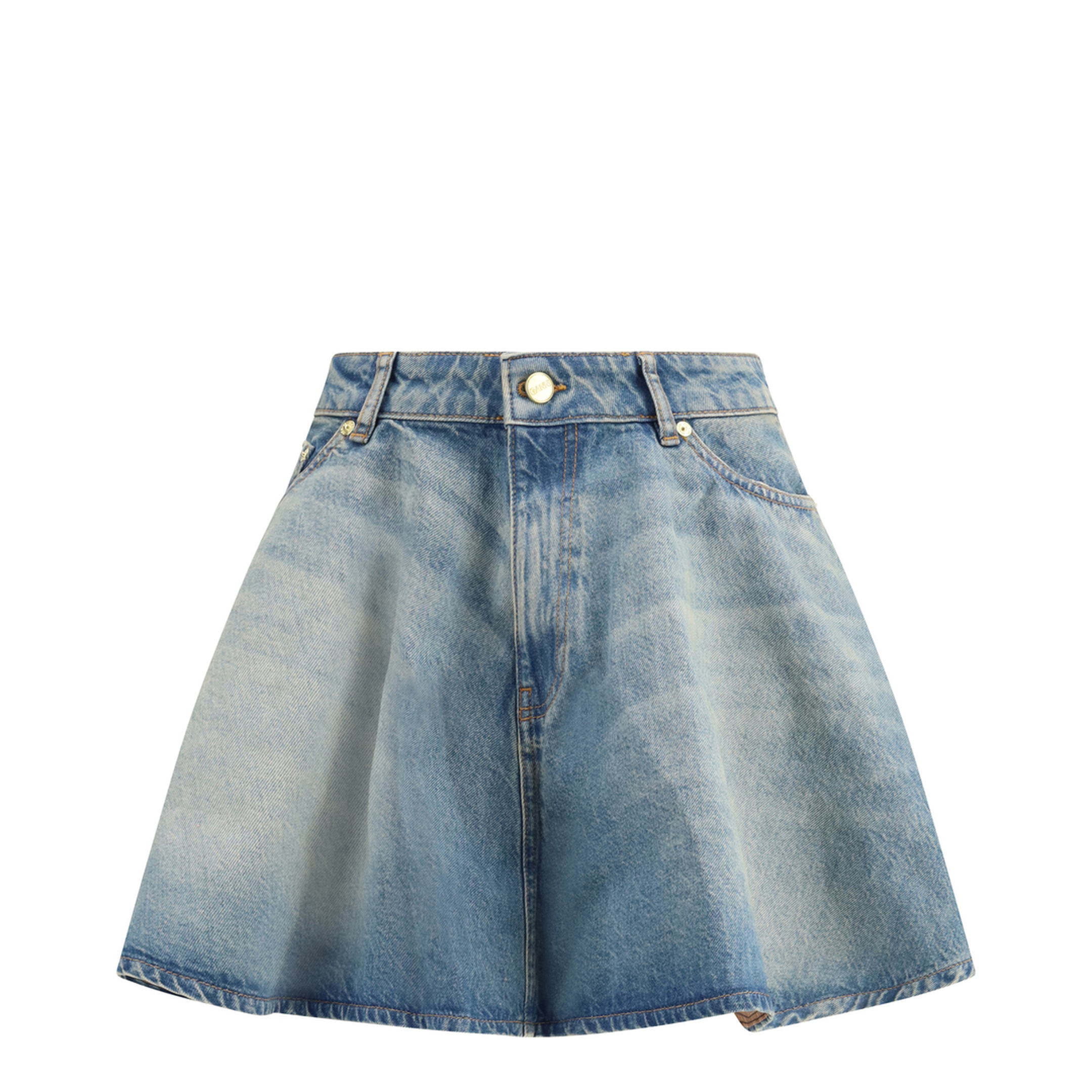 MAYFEYR - Ganni - Denim Miniskirt - A1090088