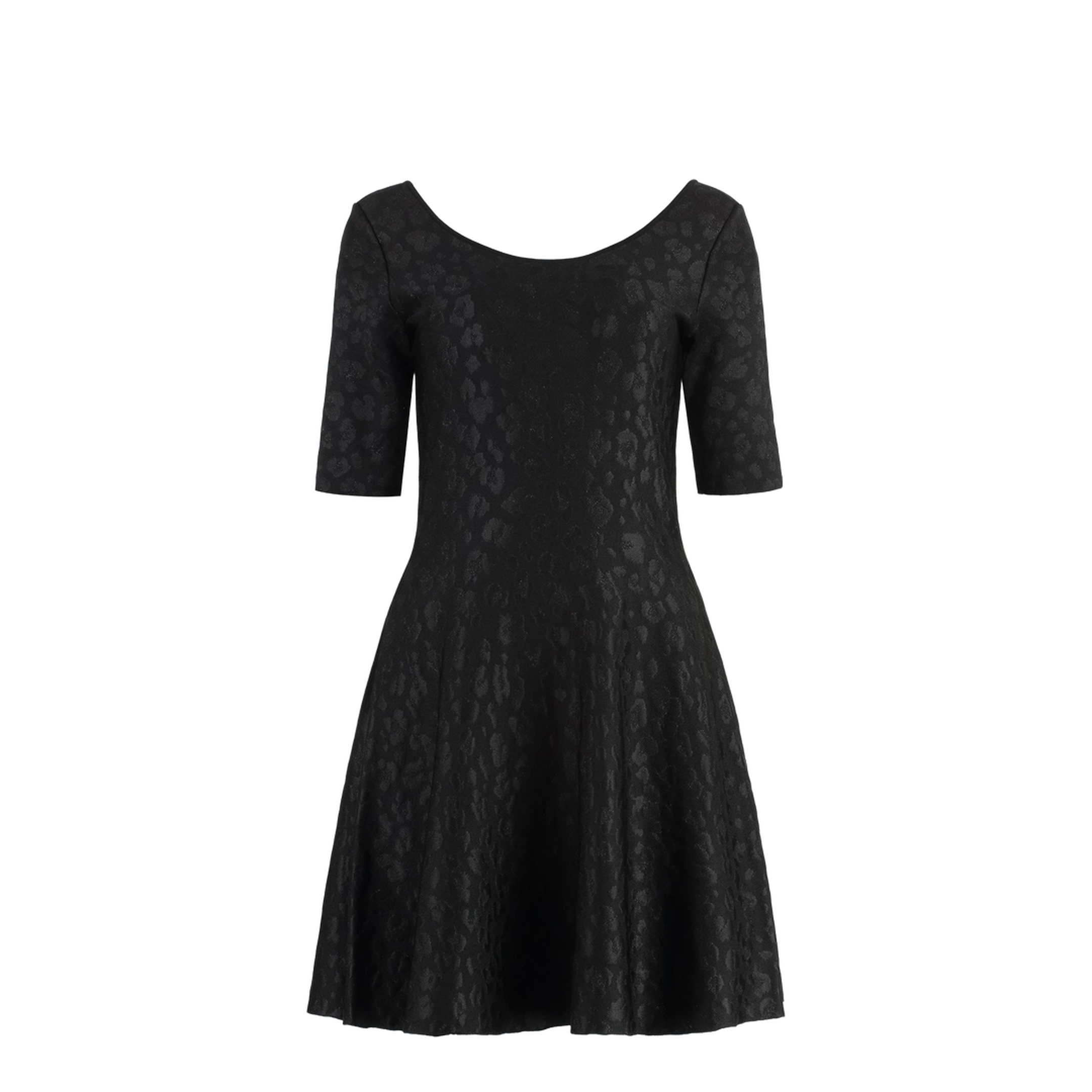 Jacquard Knit Mini-dress