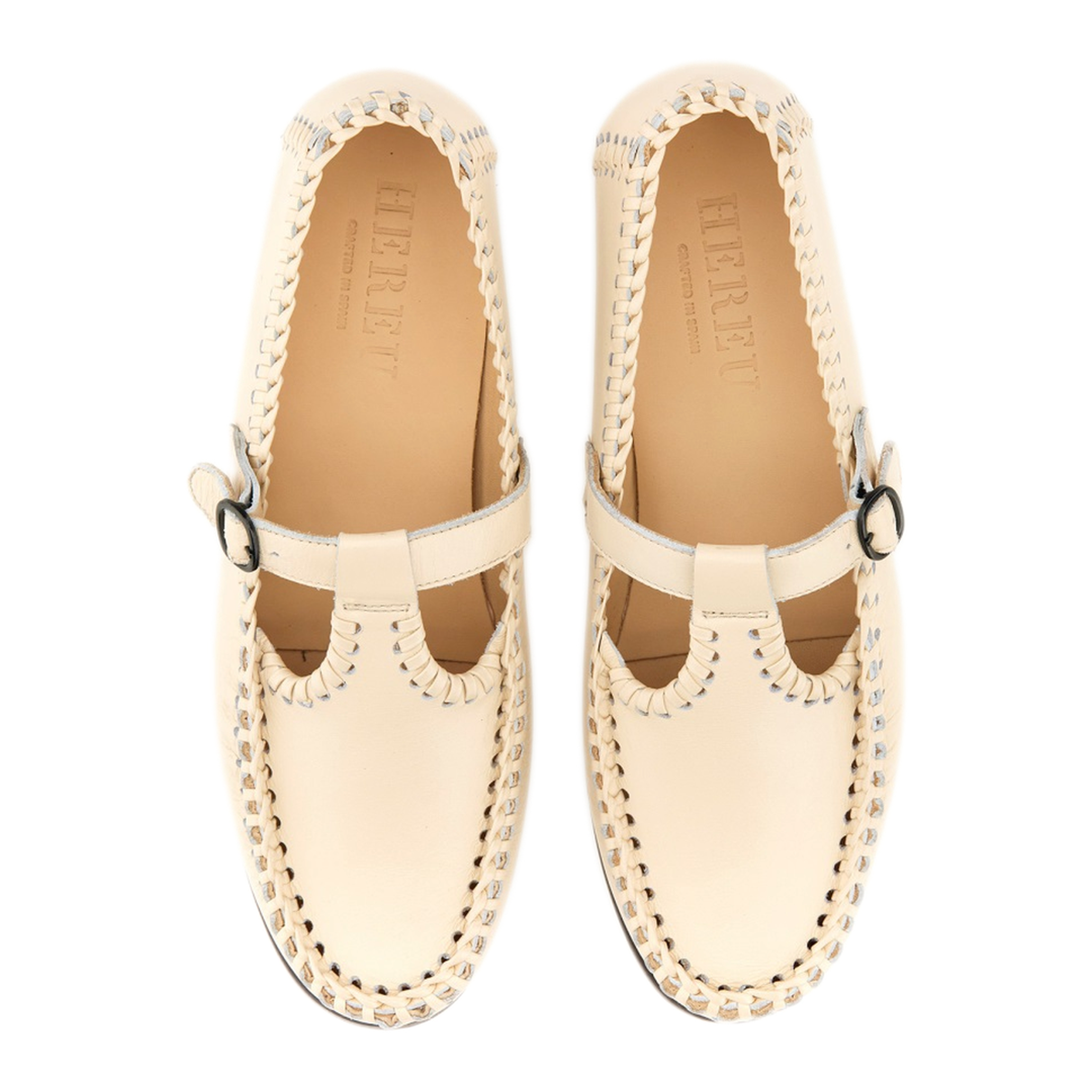 MAYFEYR - Hereu - Moccasin T Bar Alcover - ALCOWFS240037IVORY