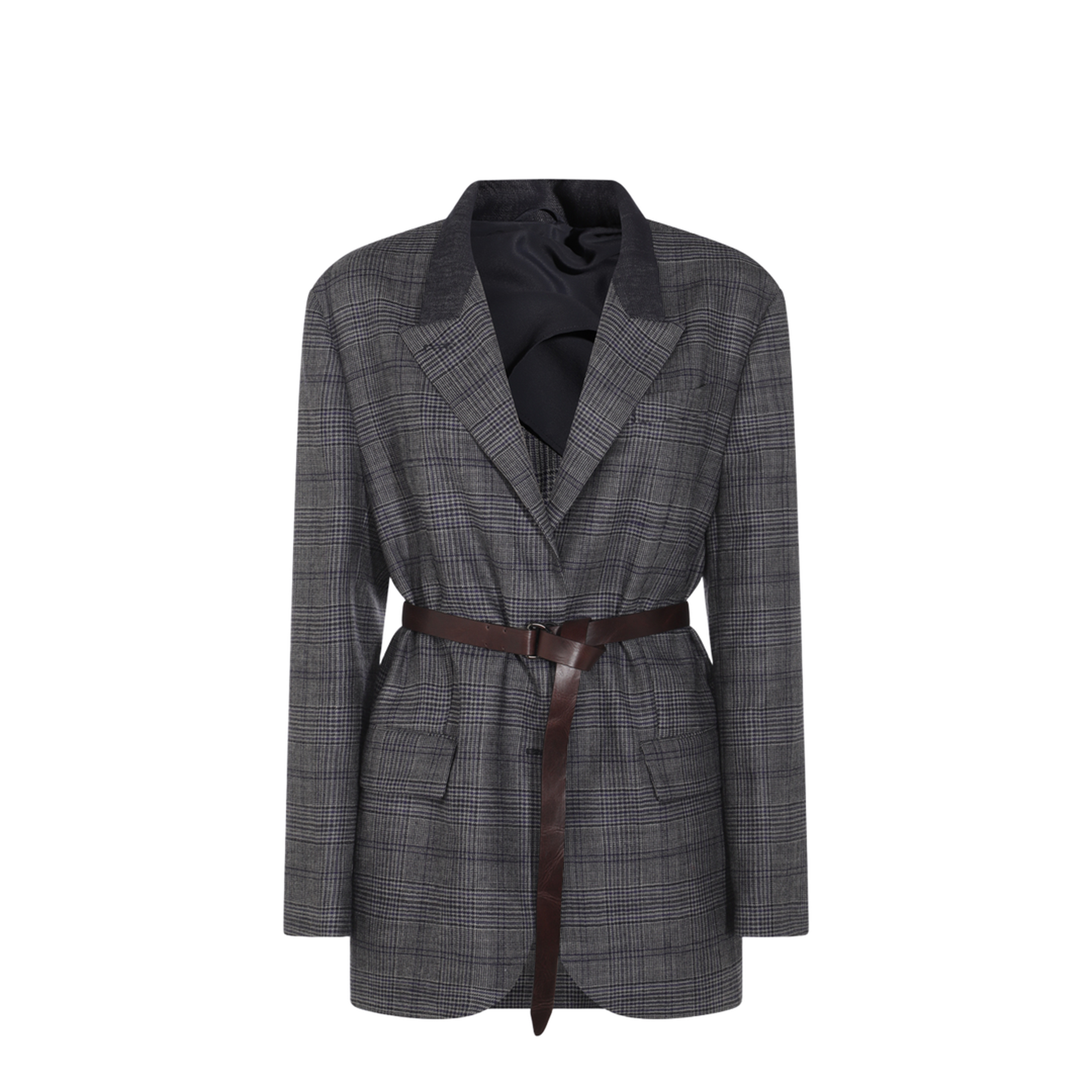 Prince of Wales Patterned Blazer