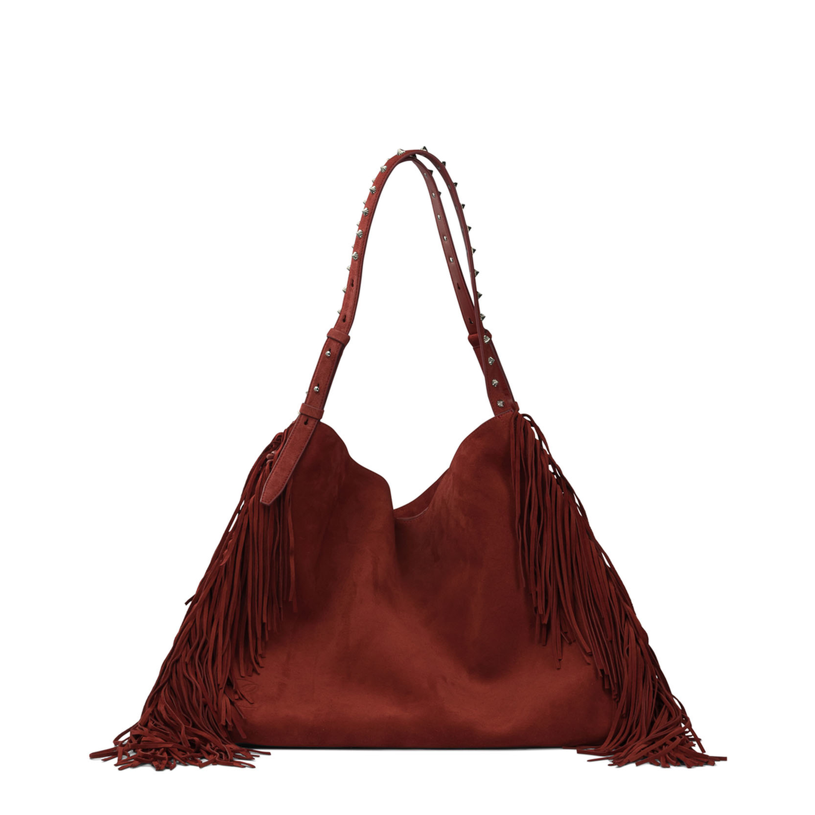 Baggy Tote Bag Reversed Calf Leather Fever