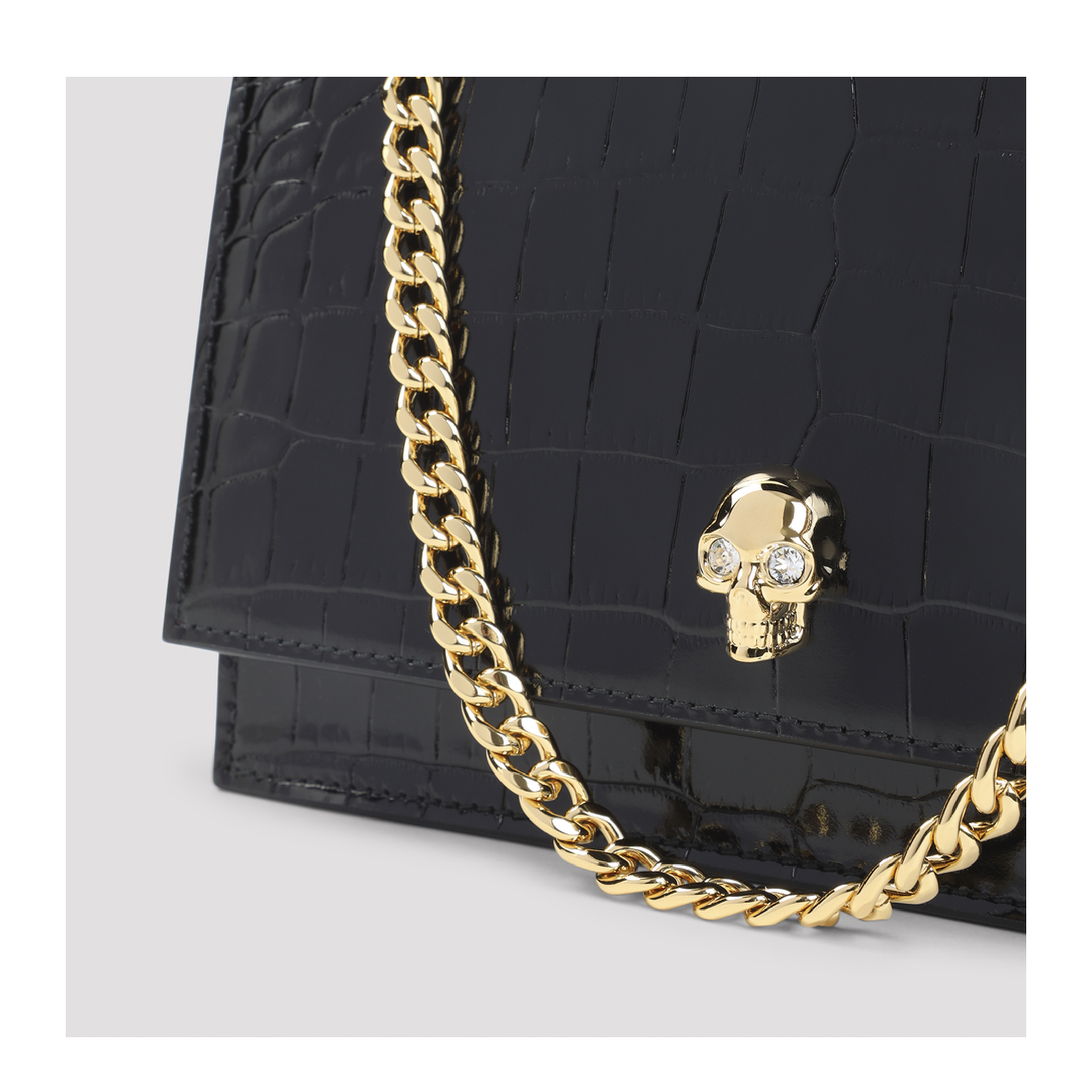 MAYFEYR - Alexander Mcqueen - Small Skull Clutch - 8552911HB0G