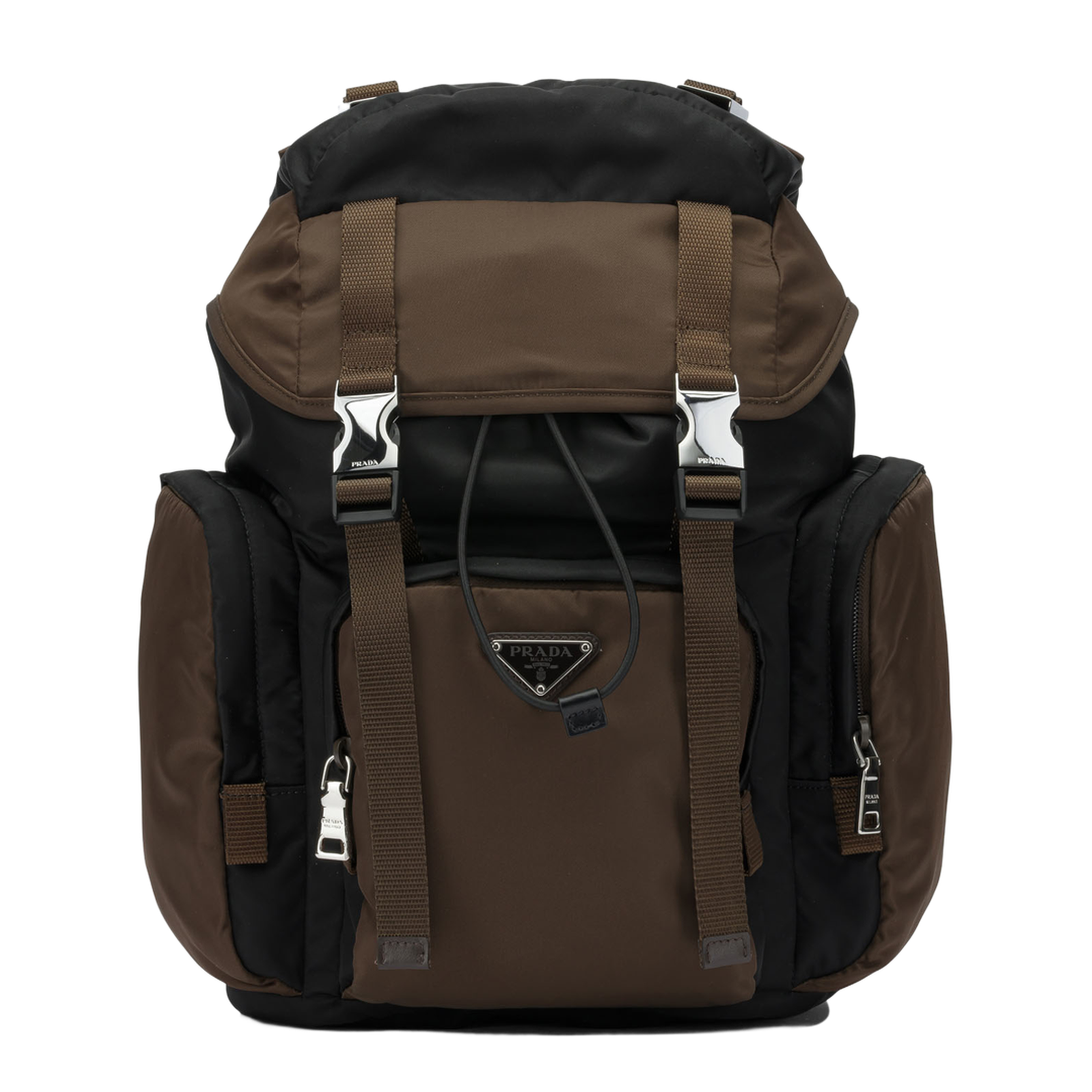 MAYFEYR - Prada - Casual Backpack In Re-Nylon And Leather - 2VZ1212DMGF03MQVDOM