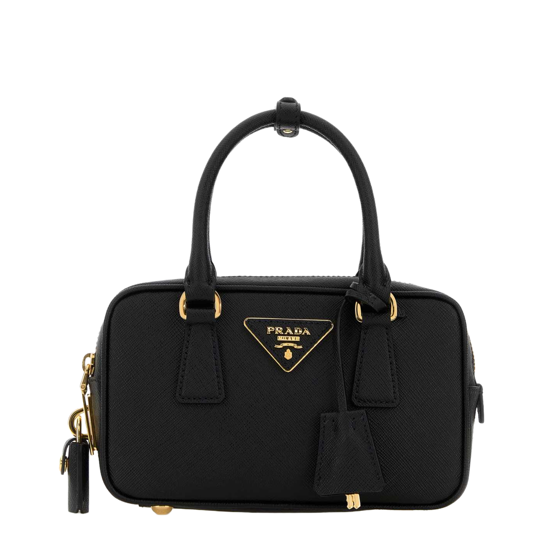 Black Leather Handbag