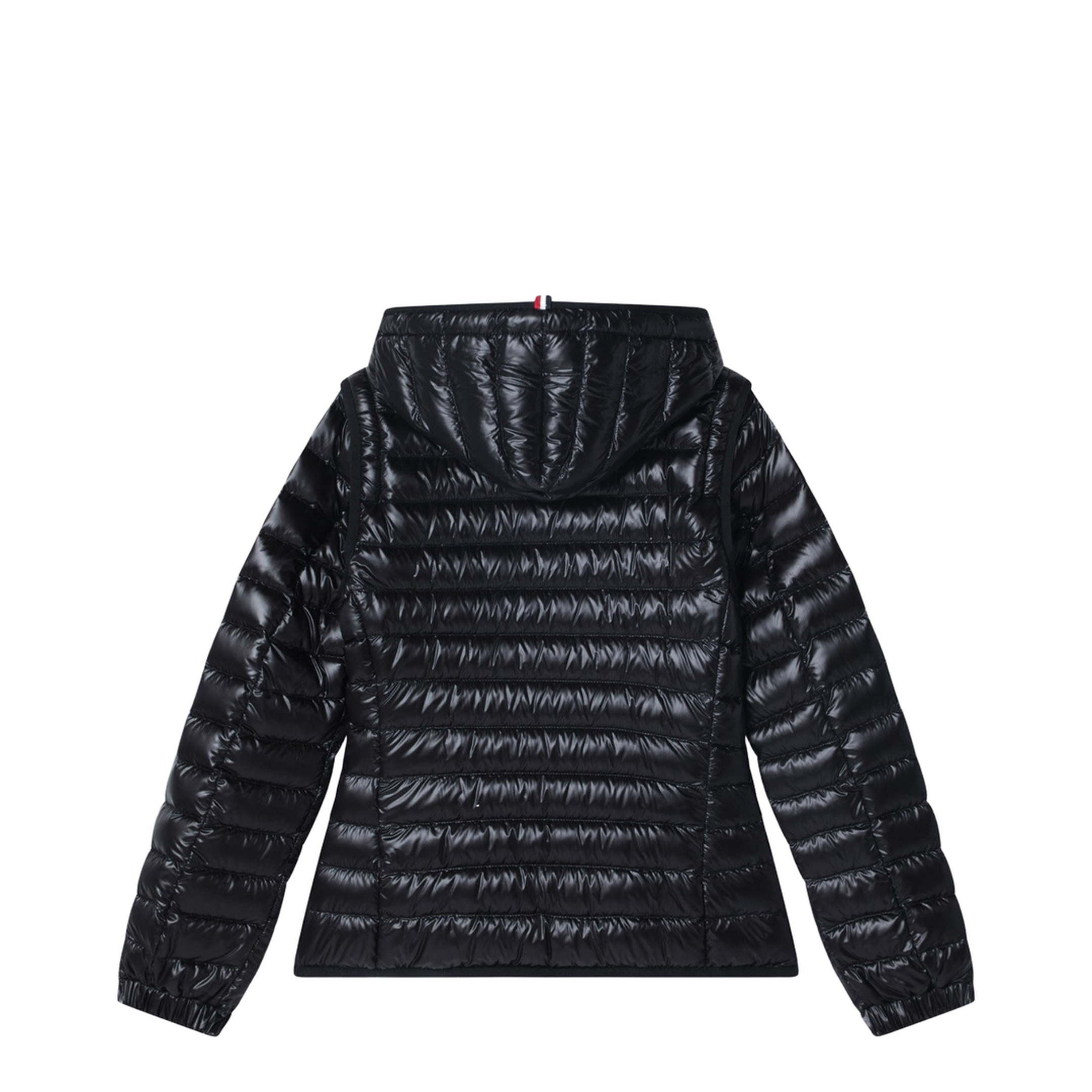 Karura short transformable down jacket black