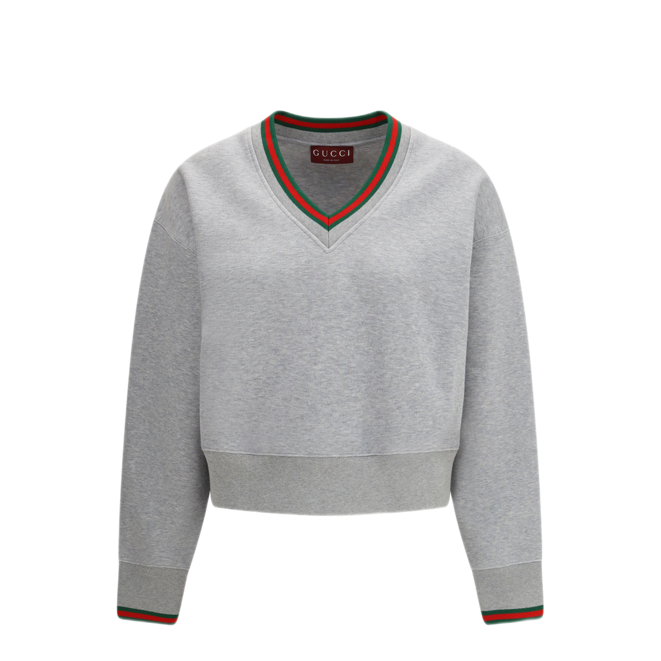 MAYFEYR - Gucci - Web Cotton Jersey Sweatshirt - 847933XJHIR