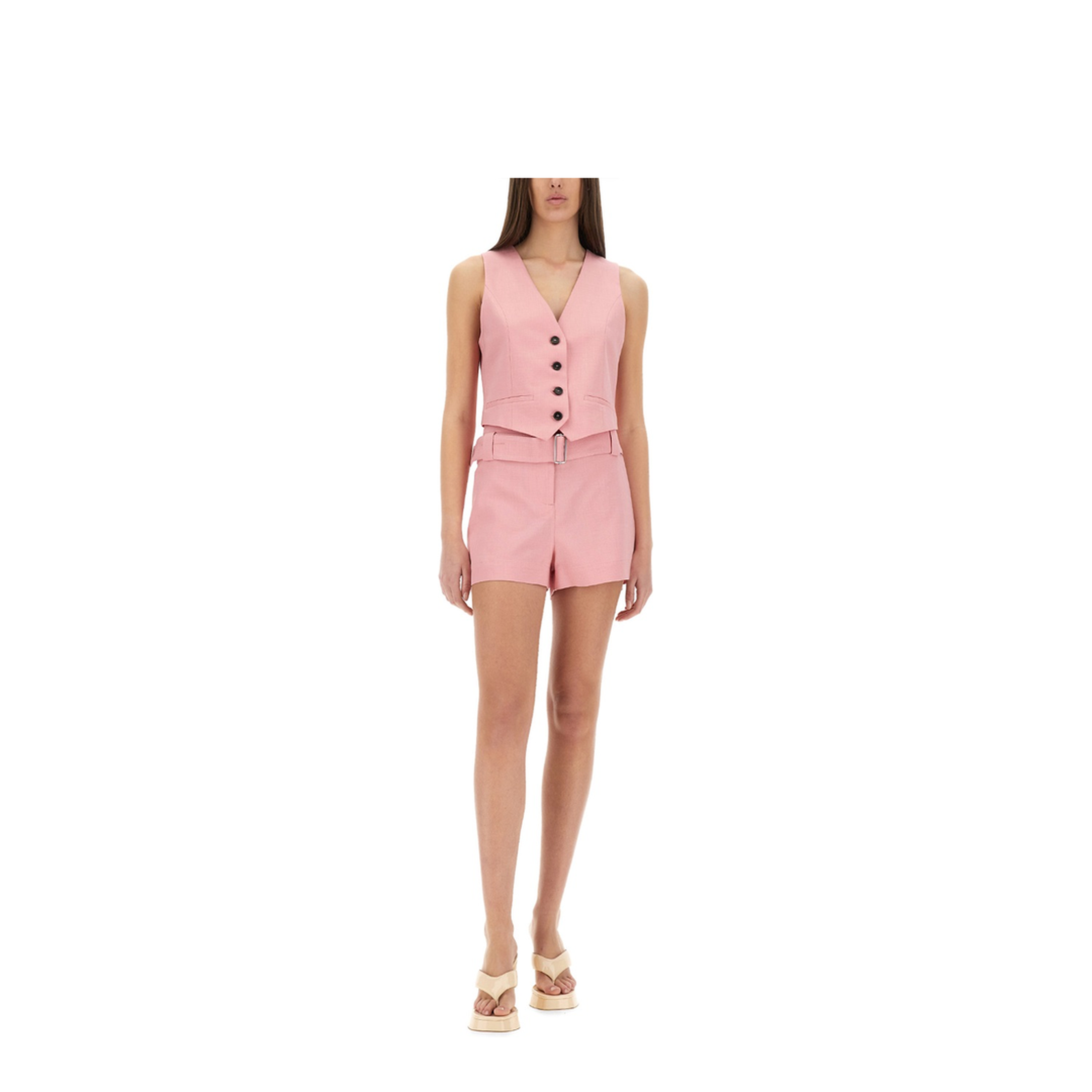 MAYFEYR - MSGM - Belted Shorts - 3841MDB03X25710612