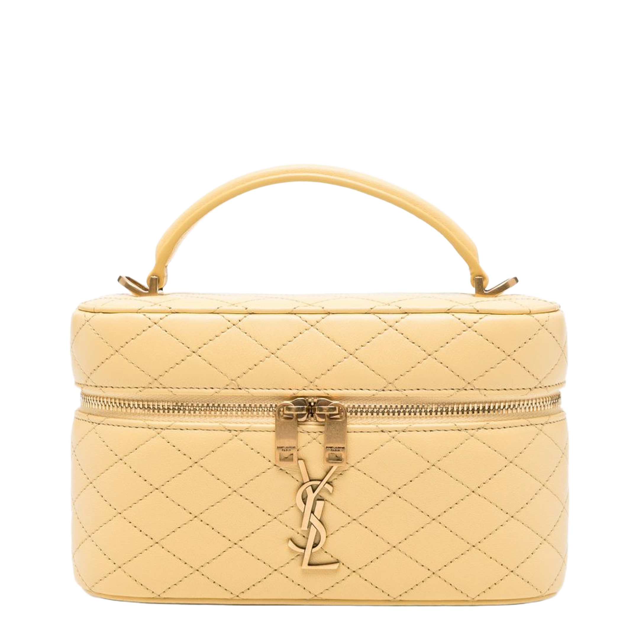 GABY Vanity in Lambskin in Yellow