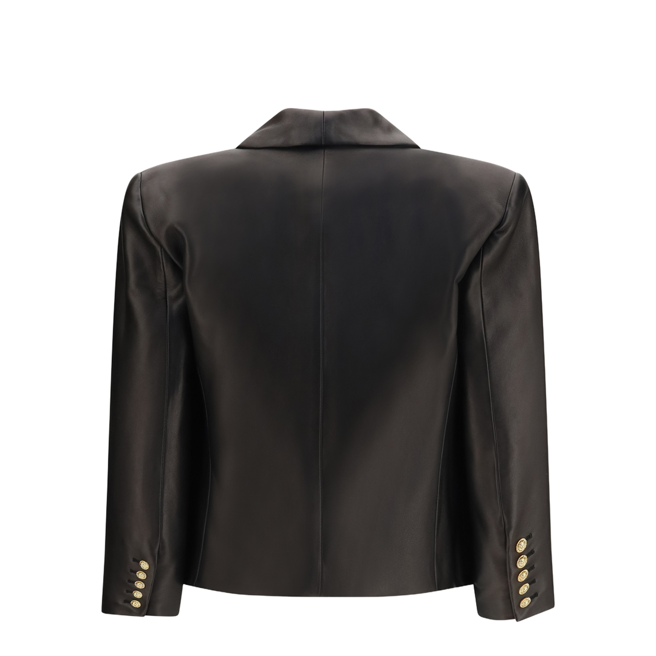 MAYFEYR - Balmain - Spencer Leather Jacket - HF1SC306LE35