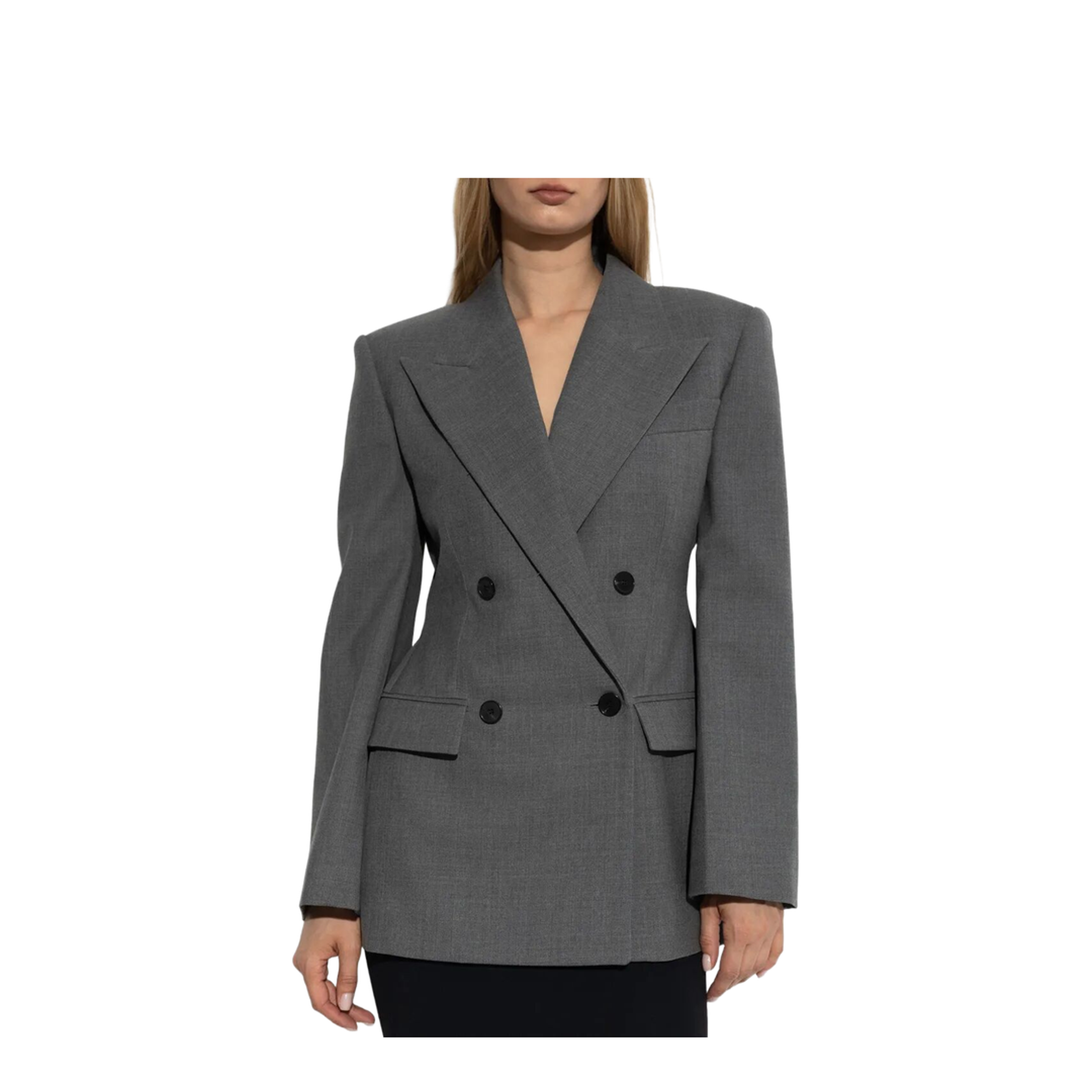 MAYFEYR - Givenchy - Double-Breasted Wool Structured Jacket - BW30KW14FU
