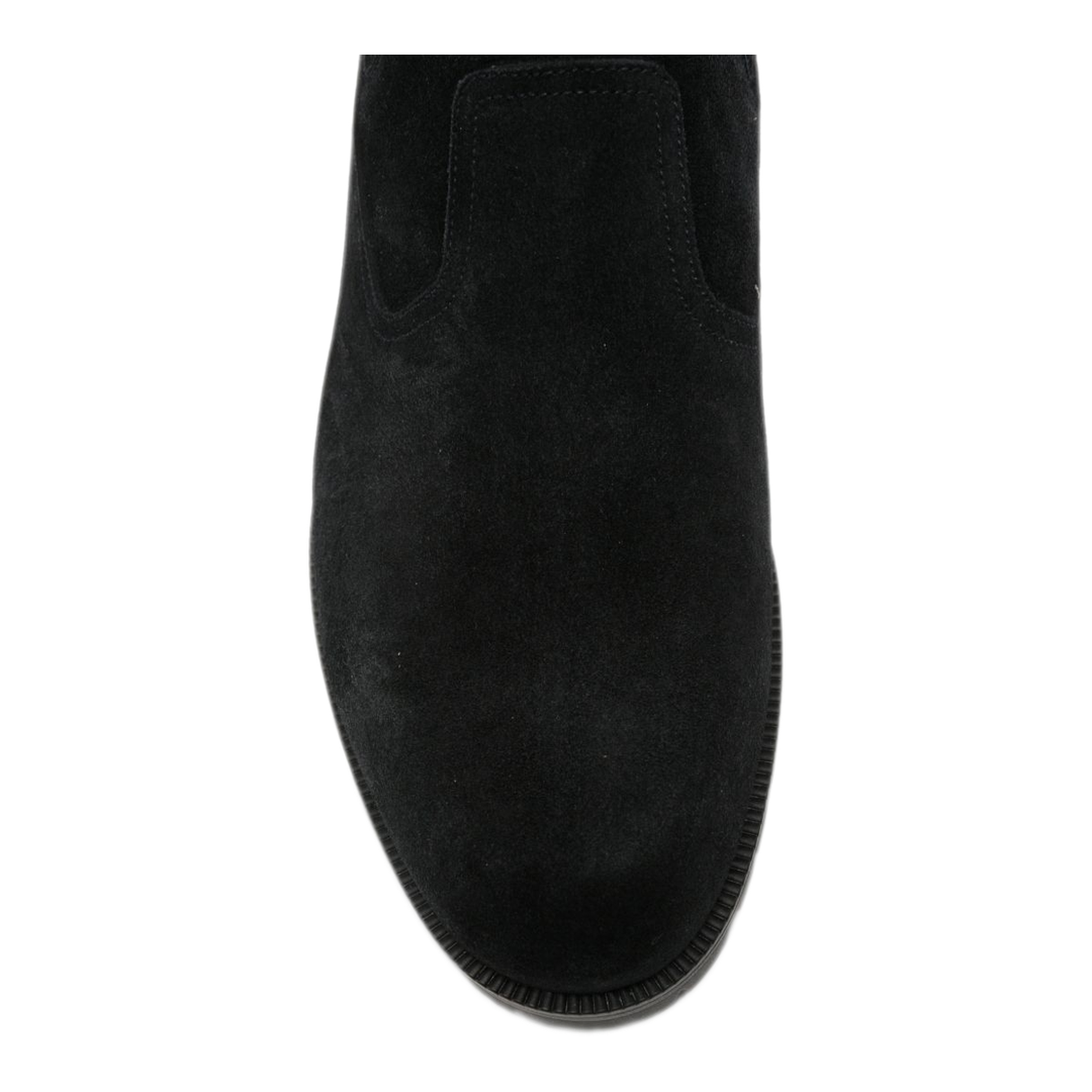 MAYFEYR - Christian Louboutin - Black Suede Finish Elasticated Side Boots - 3260798BK01