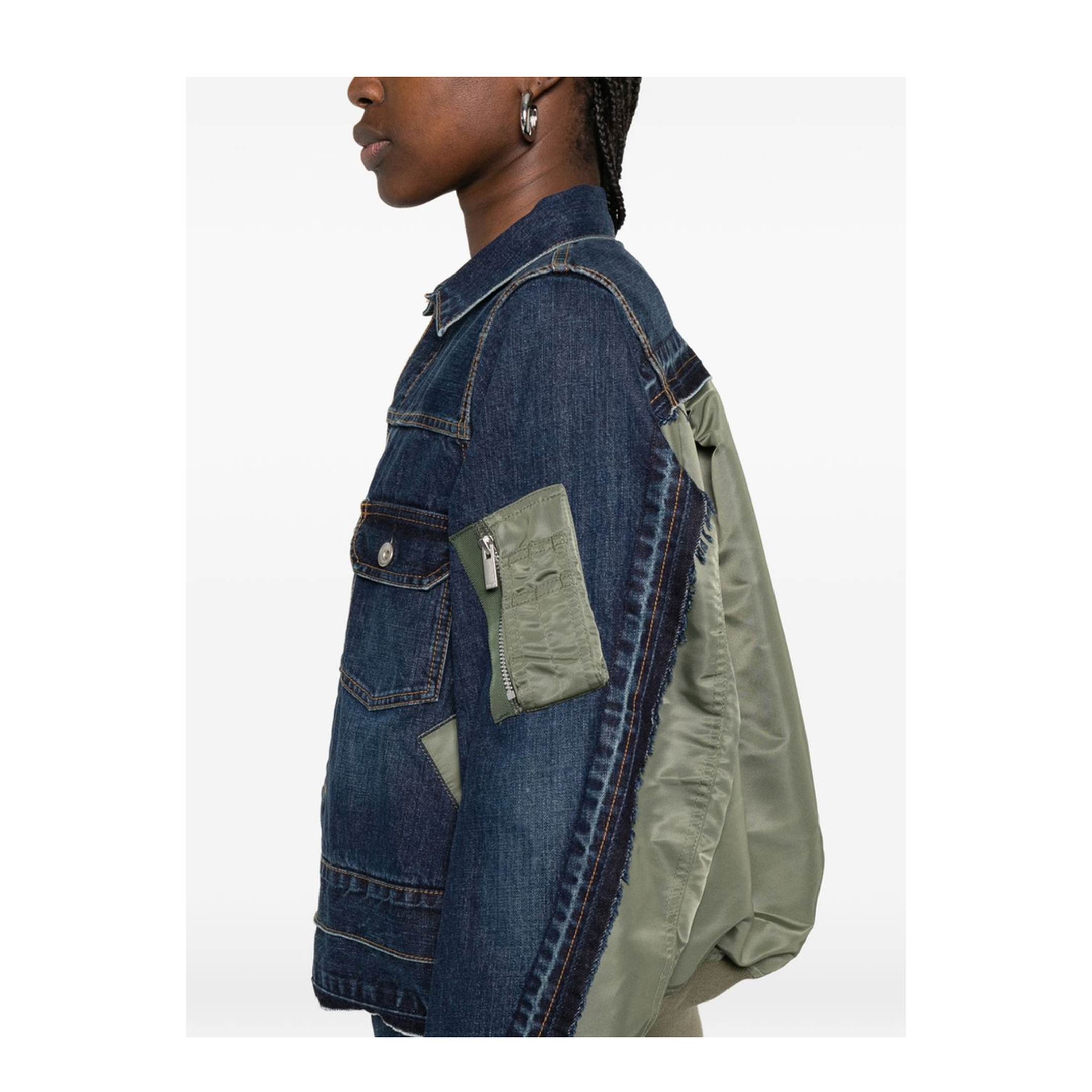 MAYFEYR - Sacai - Coats Navy - SCW-307401