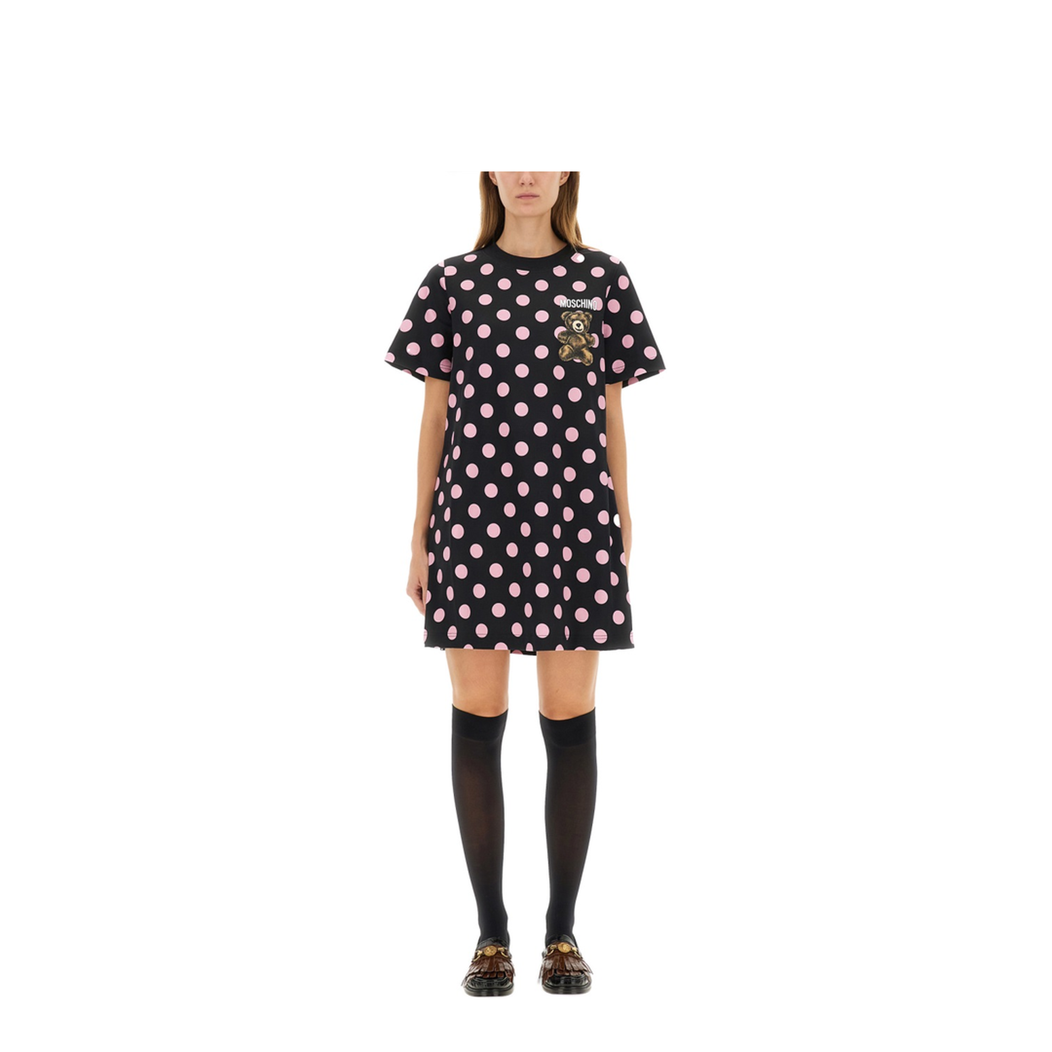 Teddy Polka Dots Dress