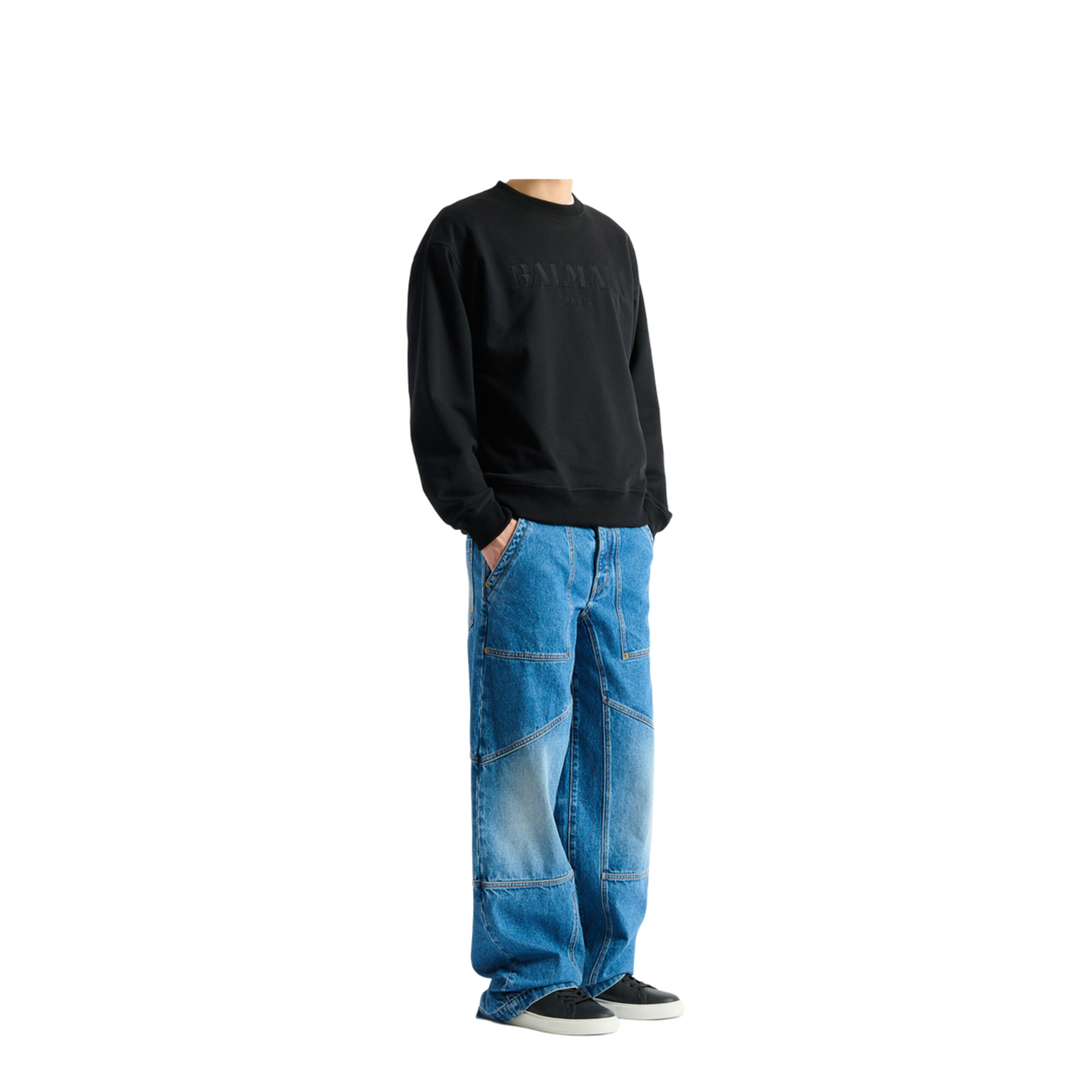 MAYFEYR - Balmain - Men'S Sweater - HH1JQ130BD60EAP