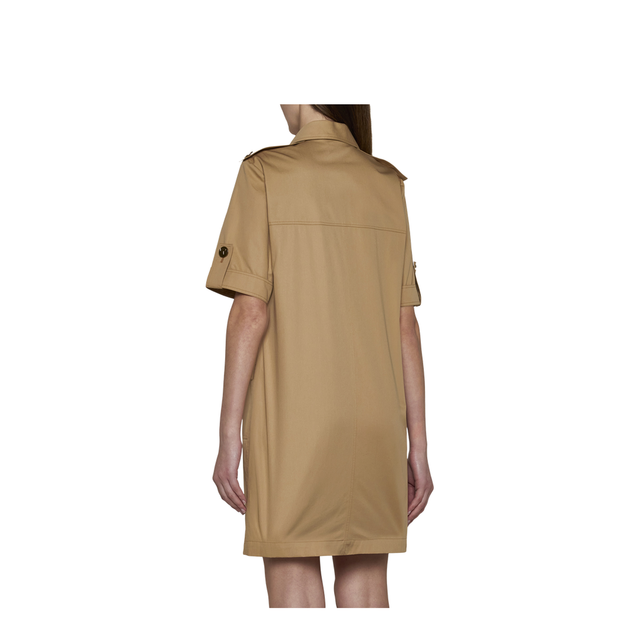 Cotton Camp Dress - Beige