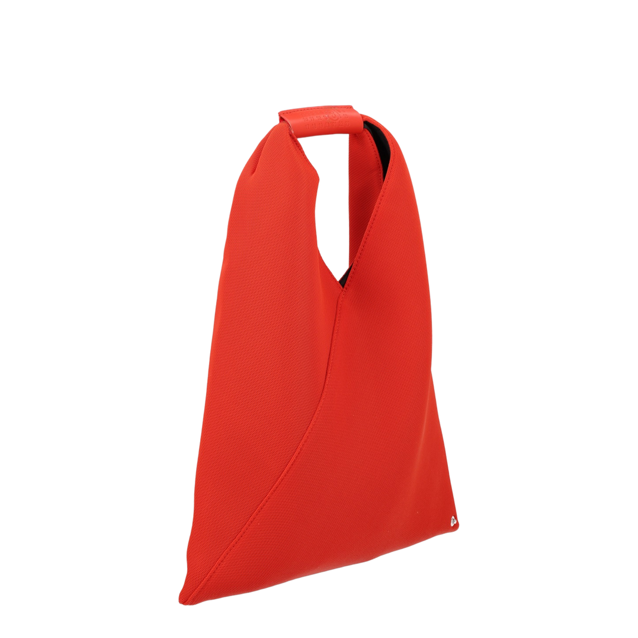 Small Japanese Bag in Orange Mesh