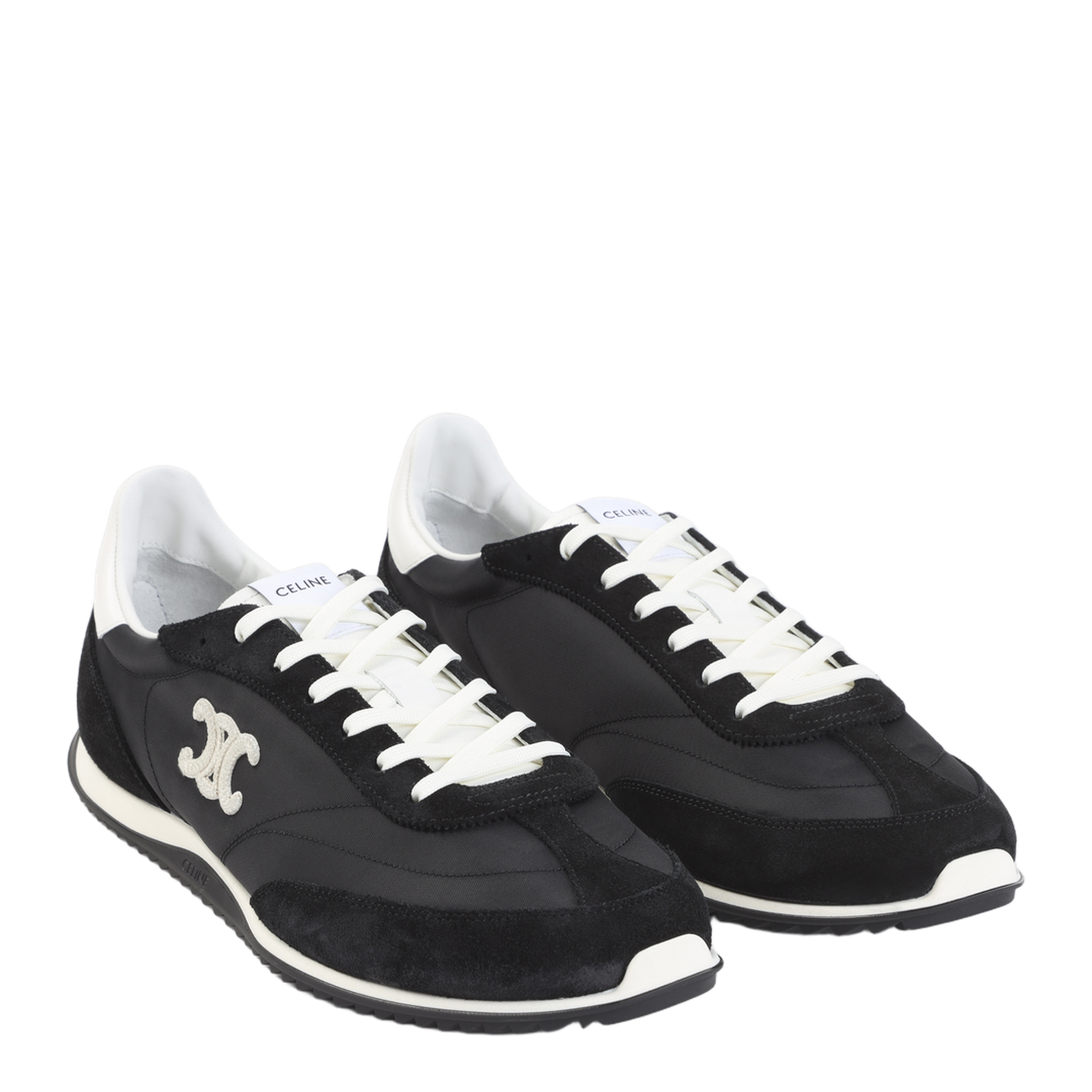 MAYFEYR - Celine - Low Lace-Up Sneakers With Triomphe - 364945257