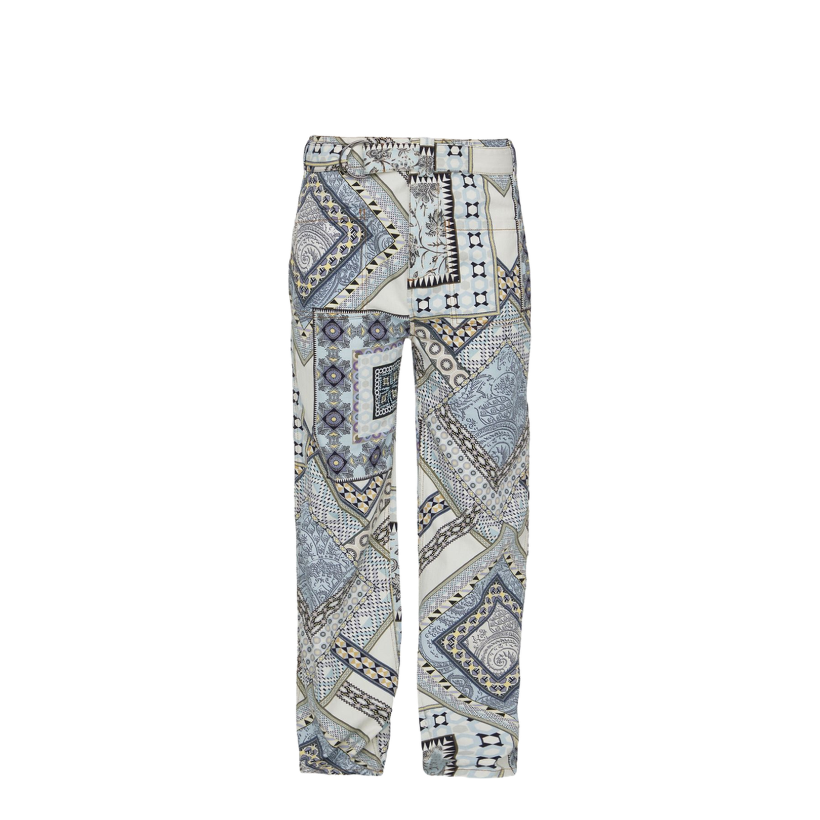Paisley Print Trousers
