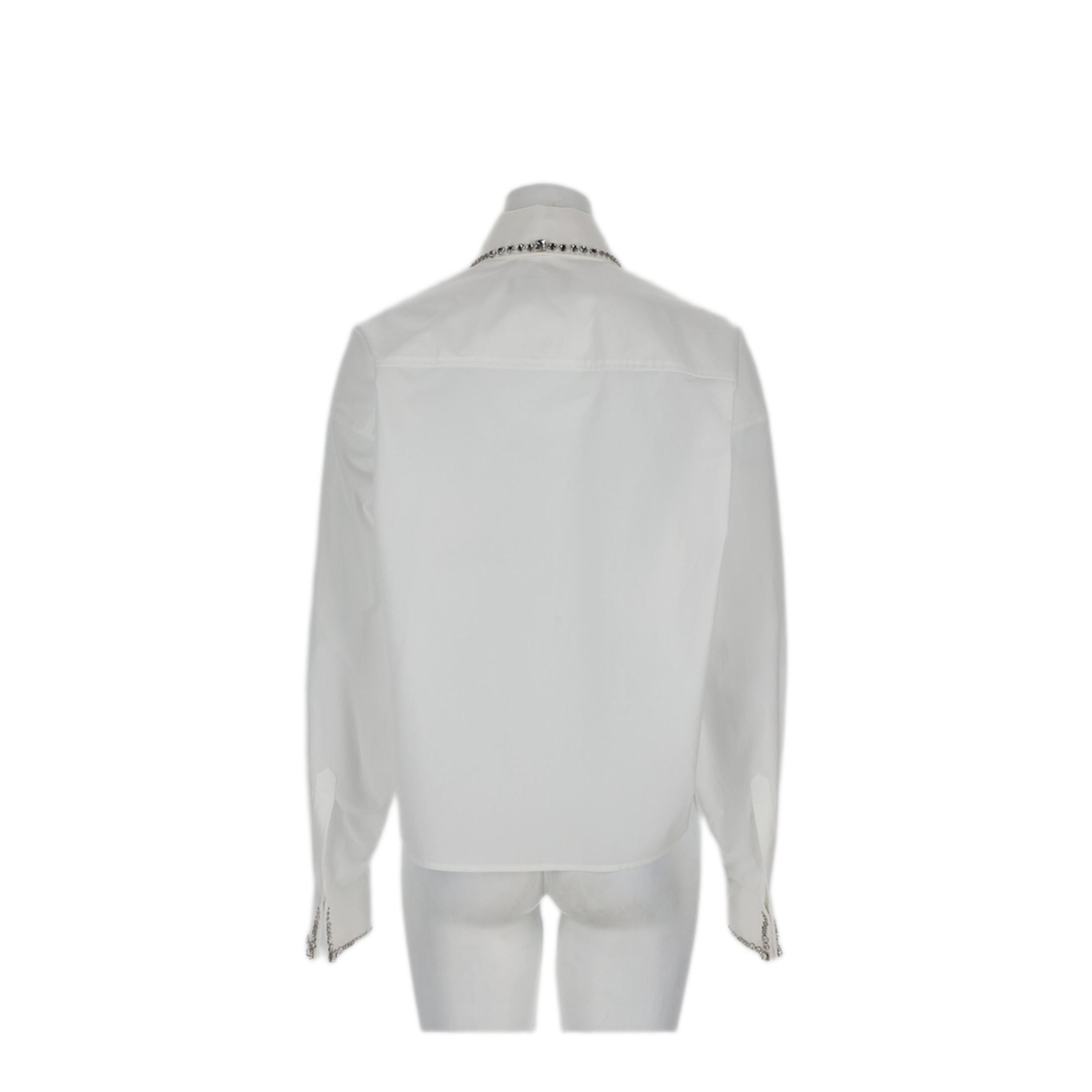 MAYFEYR - Fabiana Filippi - Shirt 100 Cotton White Made In Italy - CAD216F313M26821