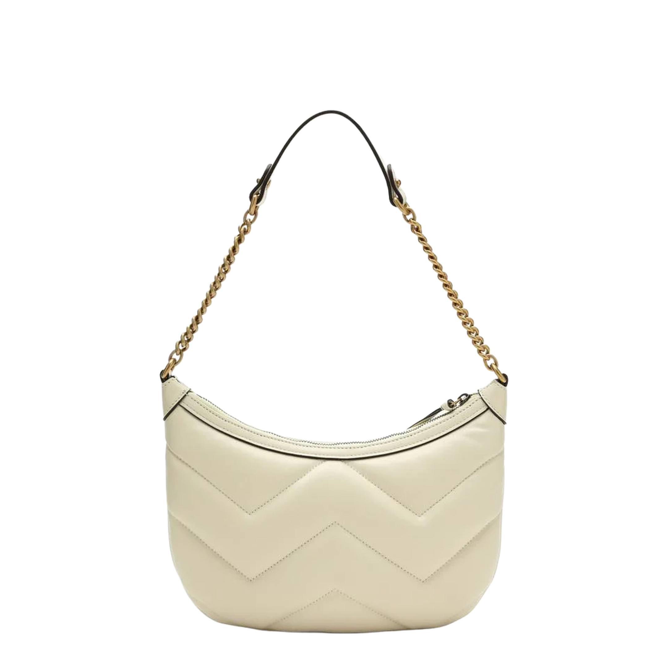 GG Marmont Small Leather Shoulder Bags - Beige