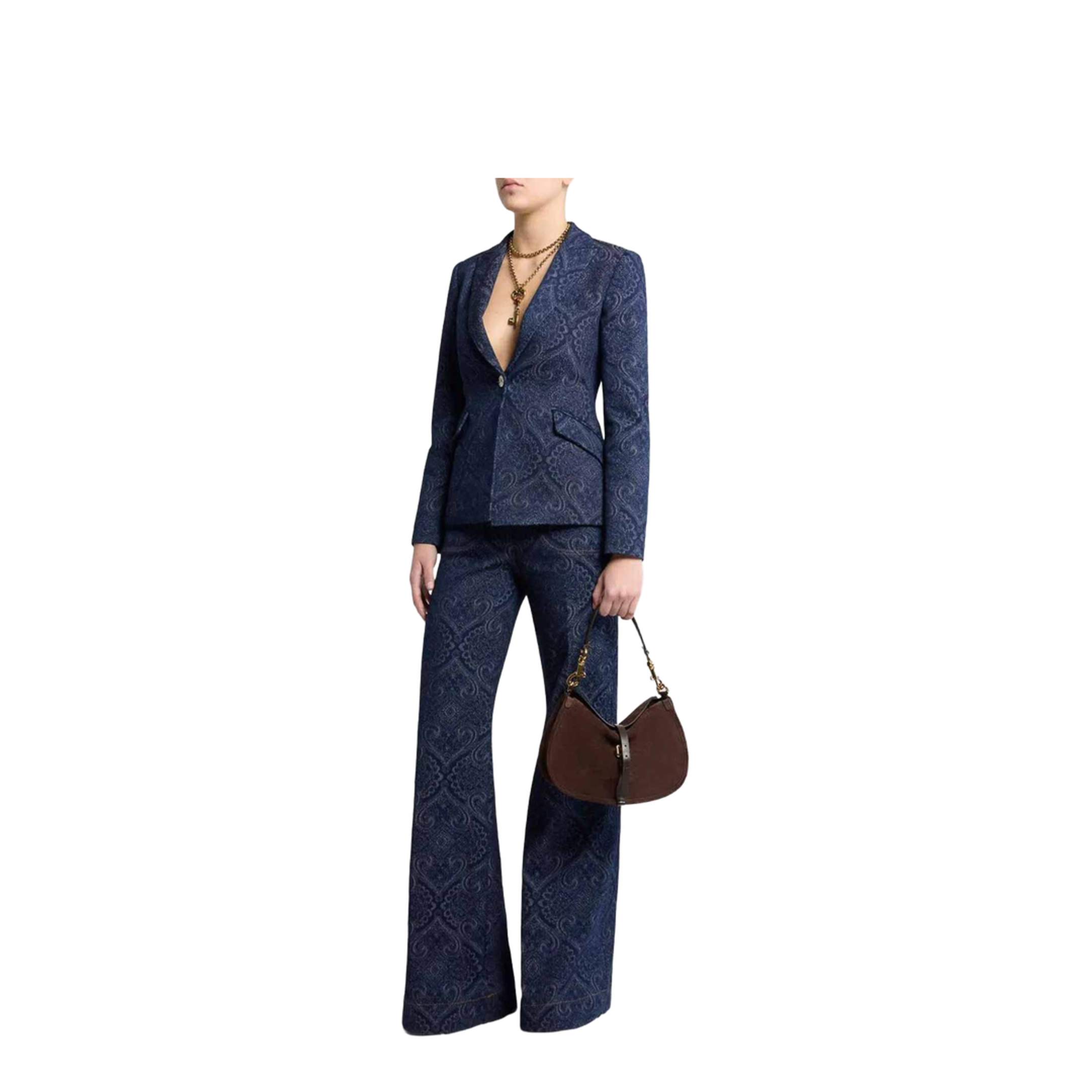 Denim Jacquard Jackets