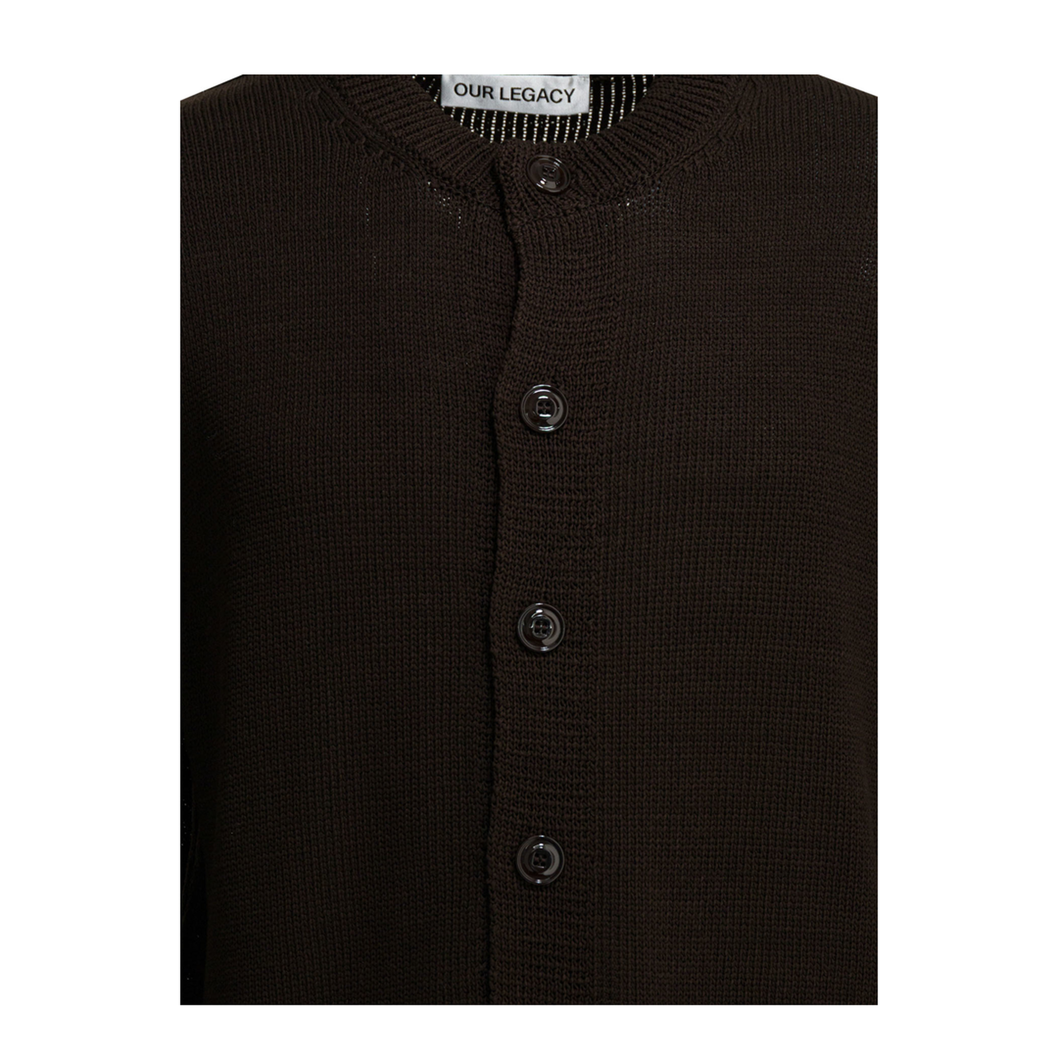 MAYFEYR - Our Legacy - Parlor Cardigan - M2263PBCOFFEE