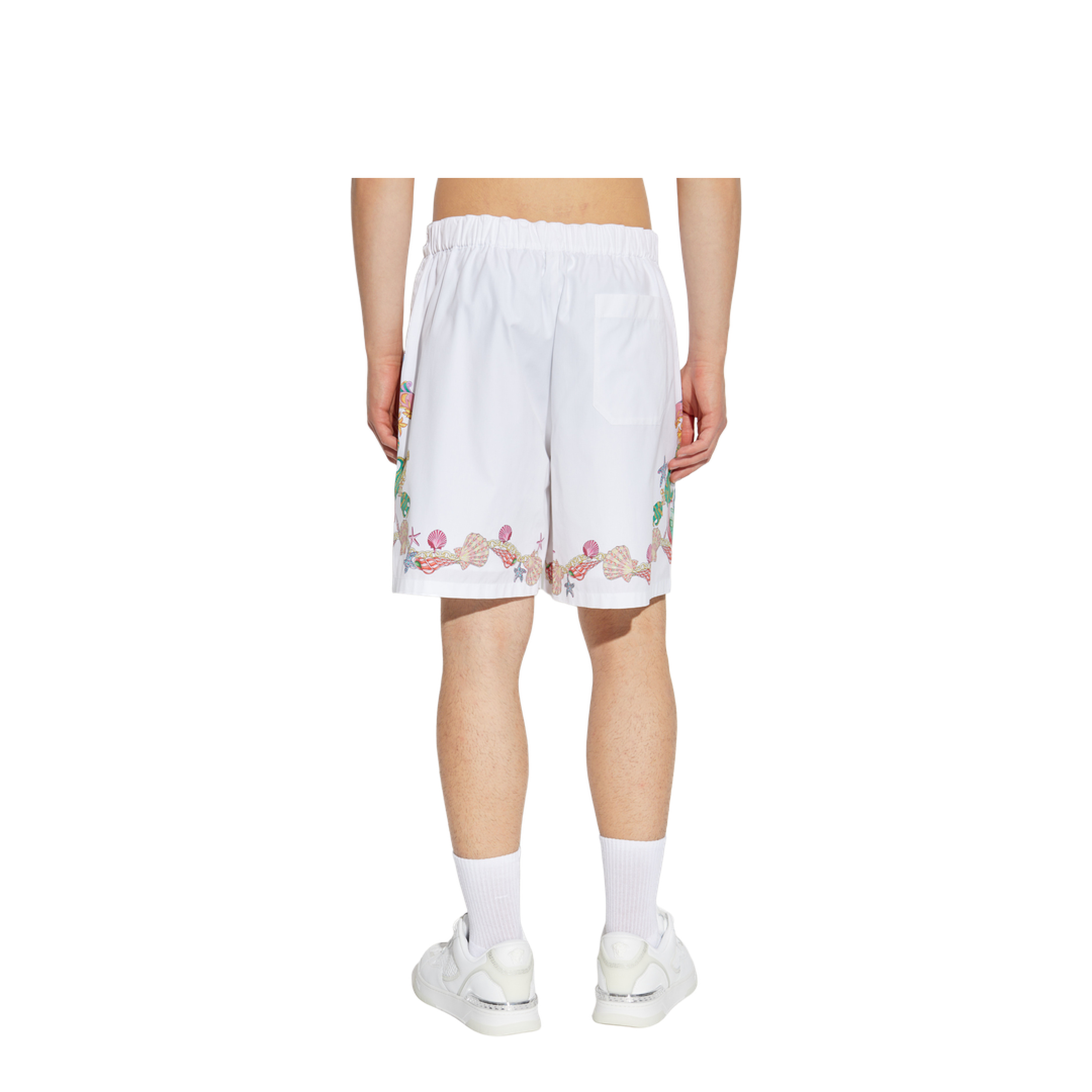 Shorts with Coral Theatre print