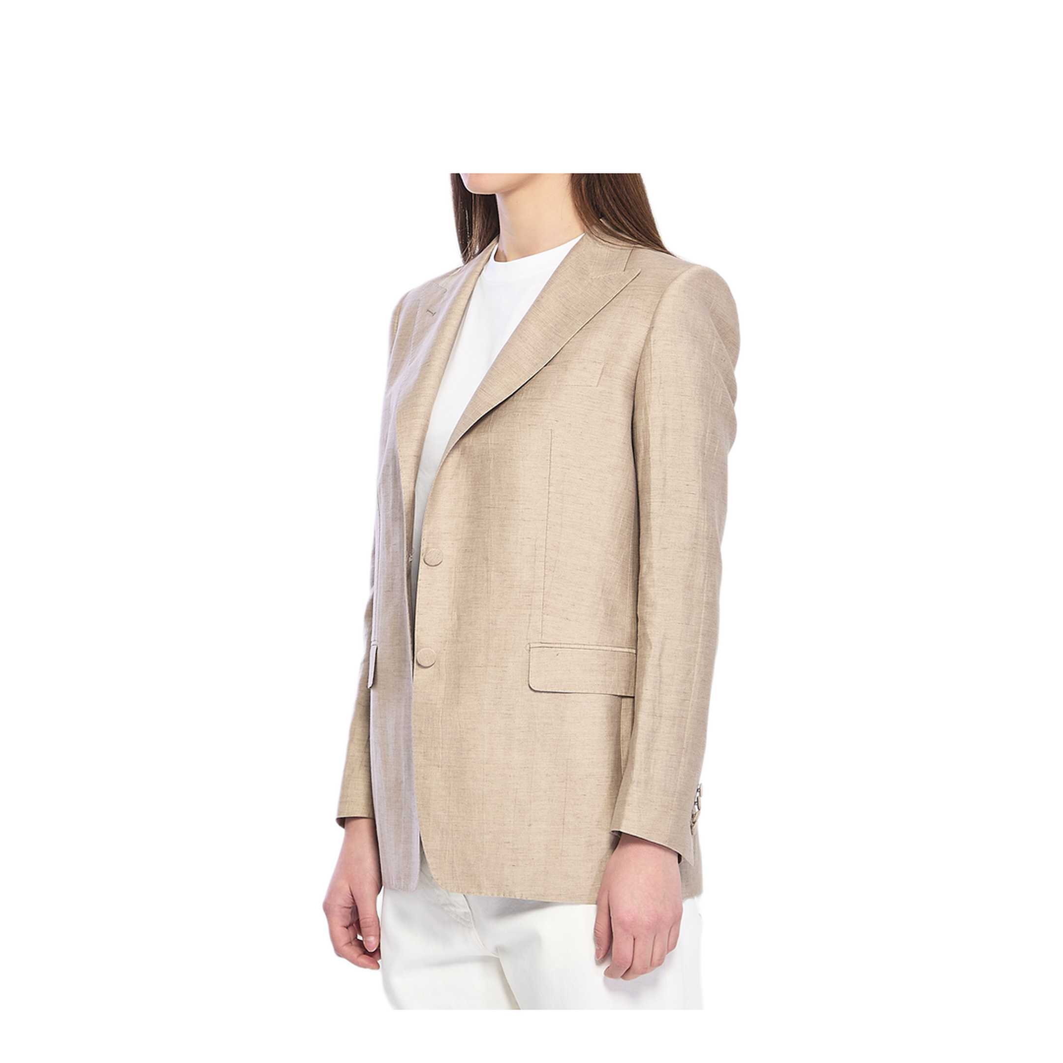 MAYFEYR - Tagliatore - Single Breasted Linen Blend Jacket - JBERTHAA40008T1305
