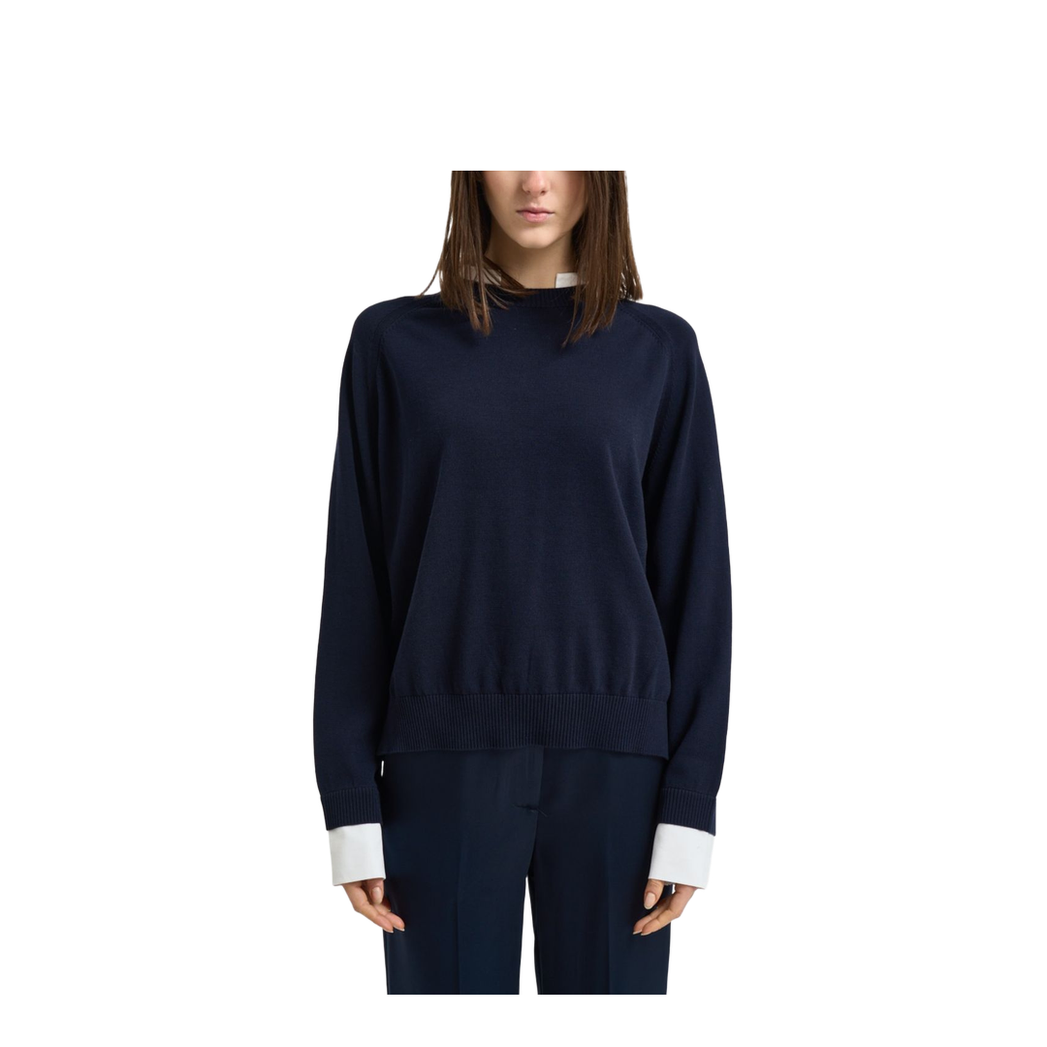 MAYFEYR - Semicouture - Sweaters Blue - Y6SB60N06-1