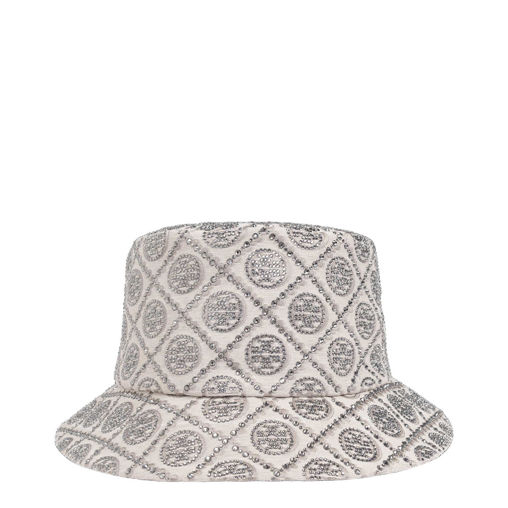 Hat with Shimmering Appliqués