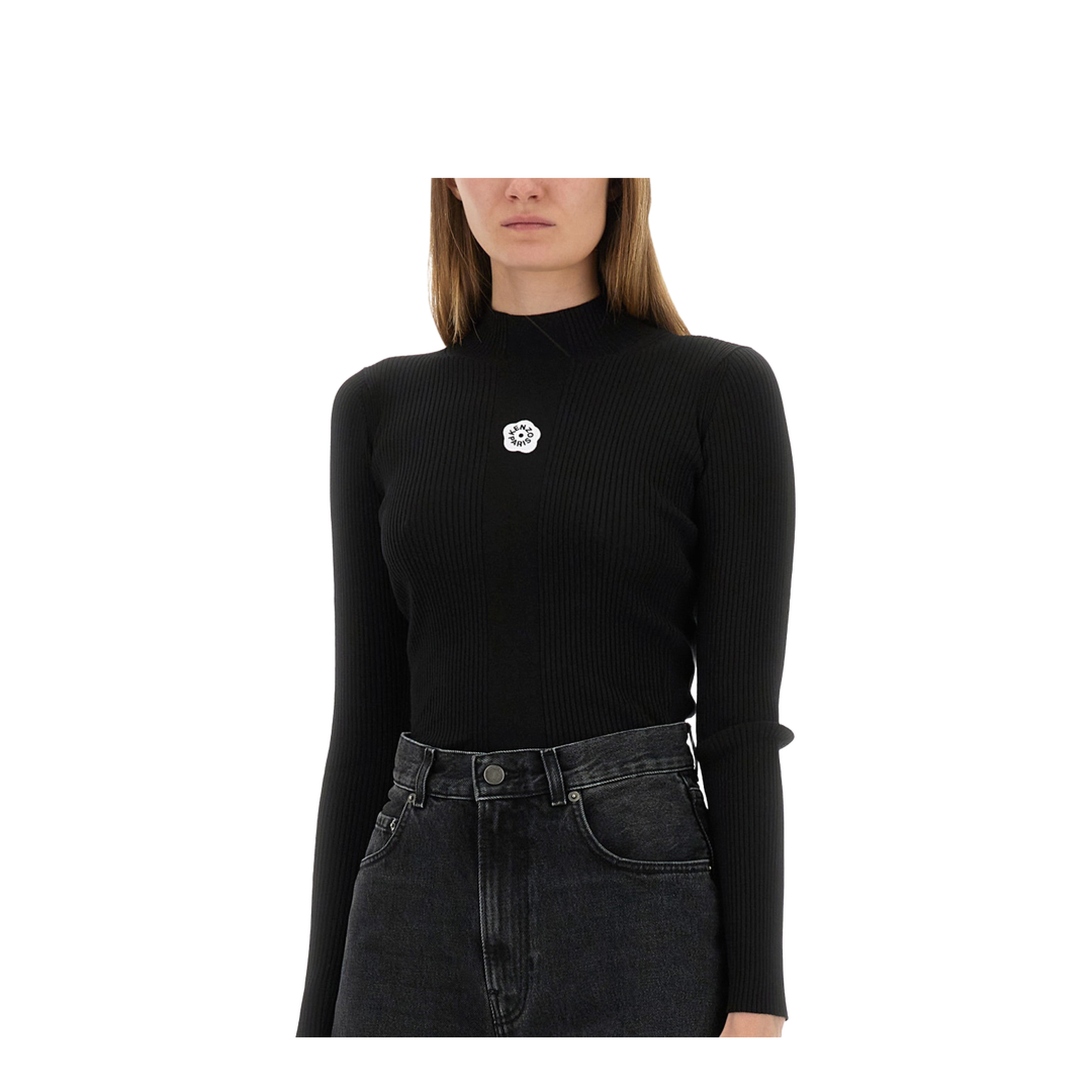 Jersey with Embroidery Boke Flower 2.0