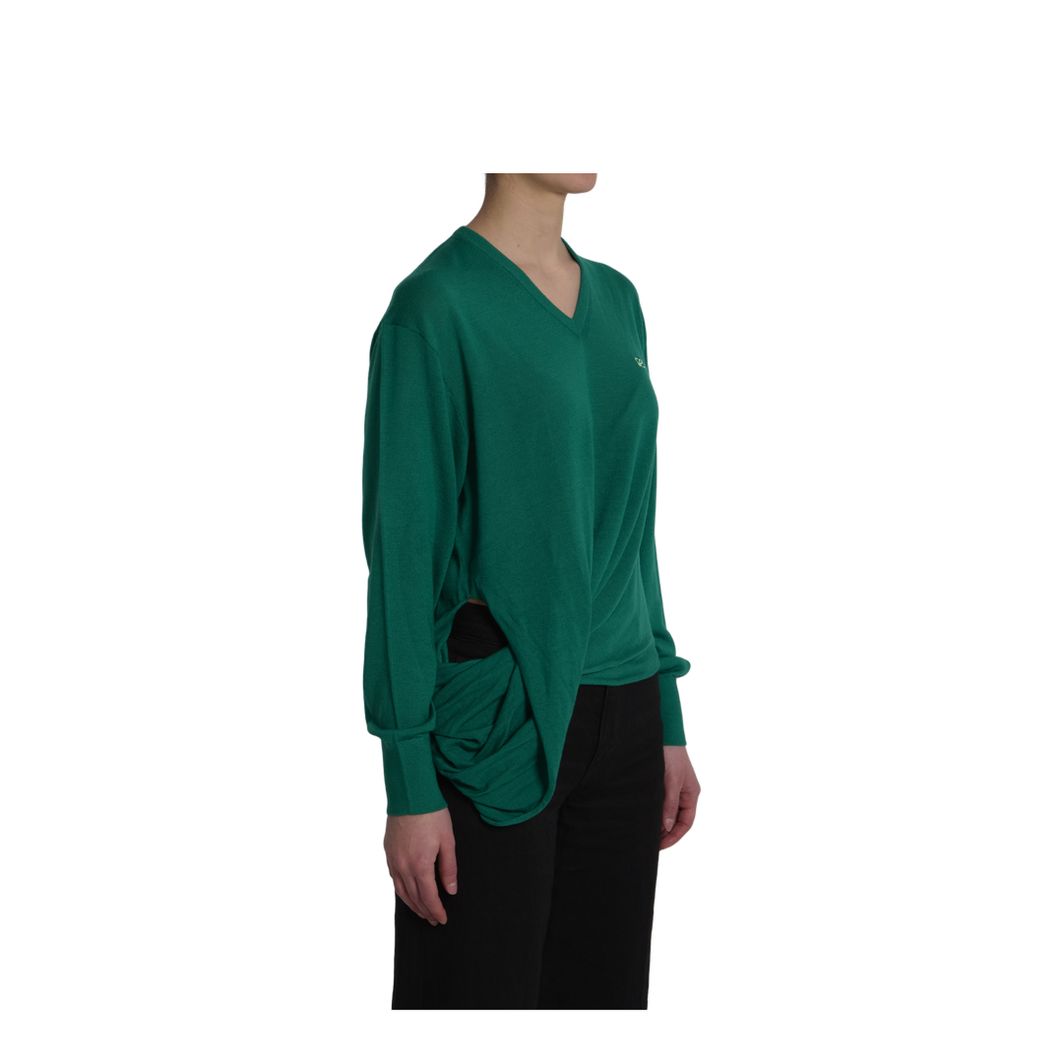 MAYFEYR - Loewe - Green Wool Sweater - S540Y14KHD4100