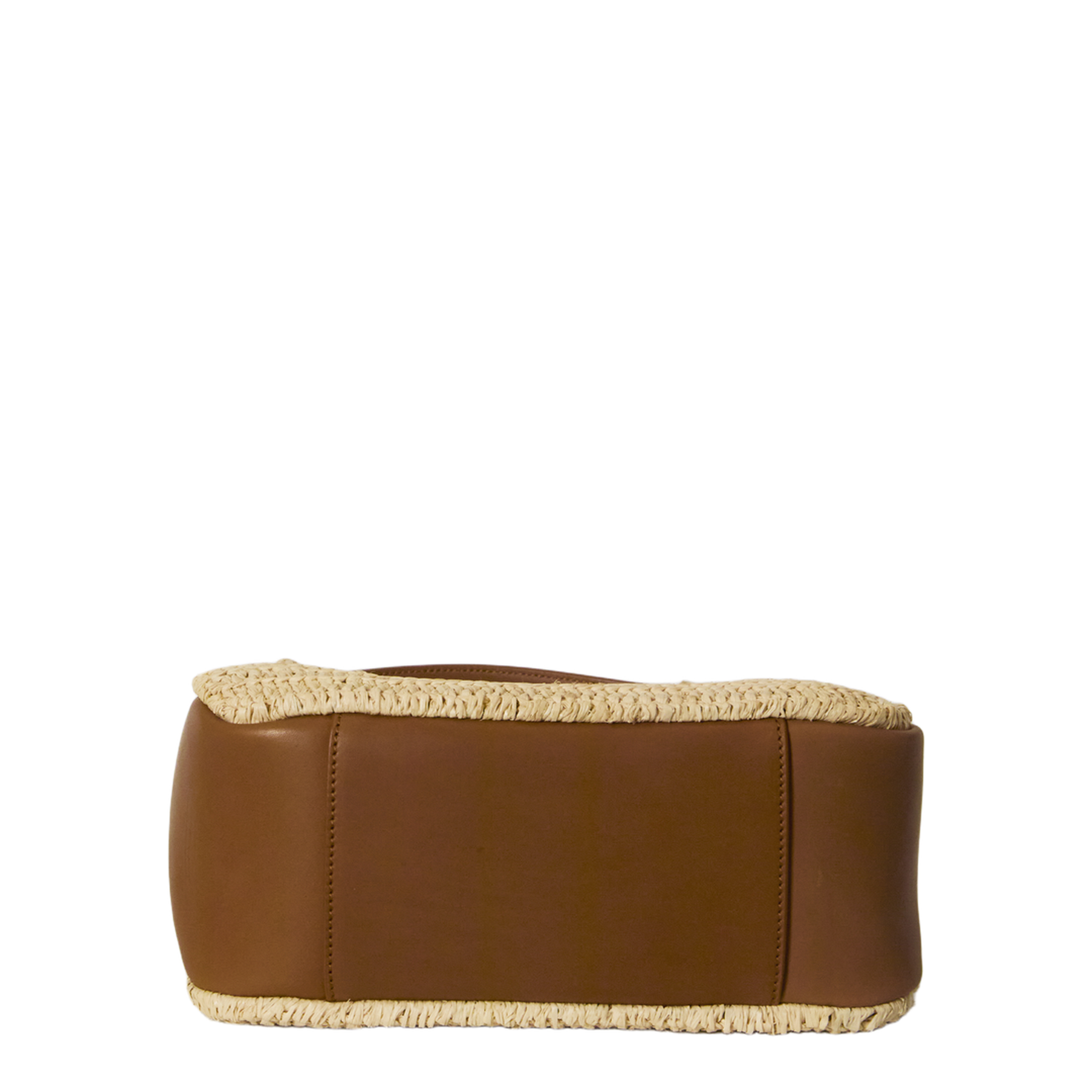 LE 5 À 7 Supple Small In Raffia And Leather