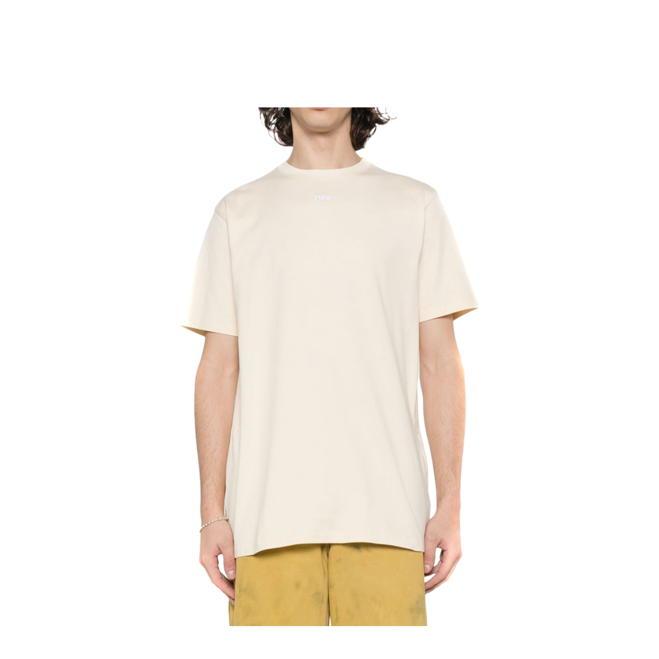 MAYFEYR - Off-White - T-Shirt - OMAA027S24JER0020301