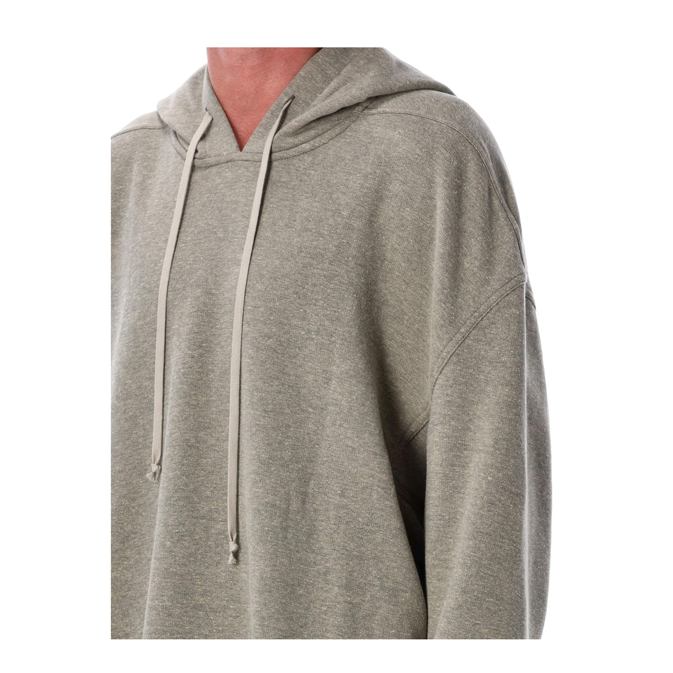 MAYFEYR - Rick Owens - Grey Melange Peter Hoodie Sweatshirt - DU02E7280FGM178