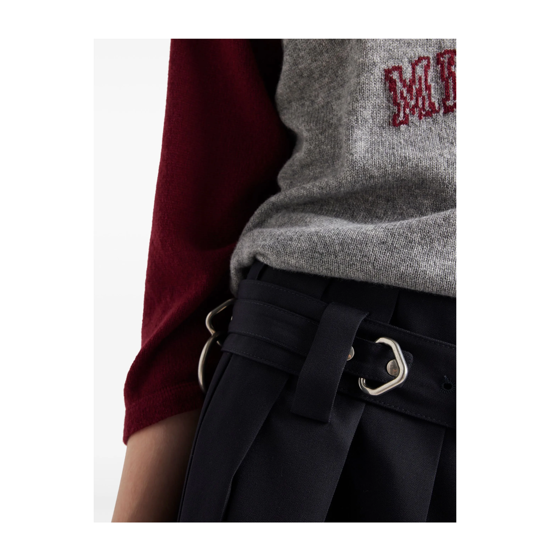 MAYFEYR - Prada - Belted Pleated Skirt - P184YHSOOO108NF0008