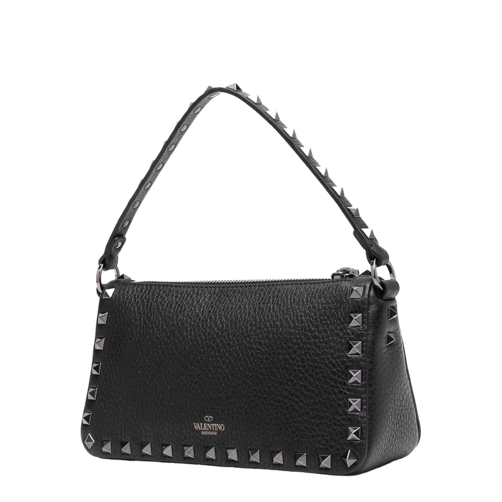 Rockstud Small Leather Shoulder Bag