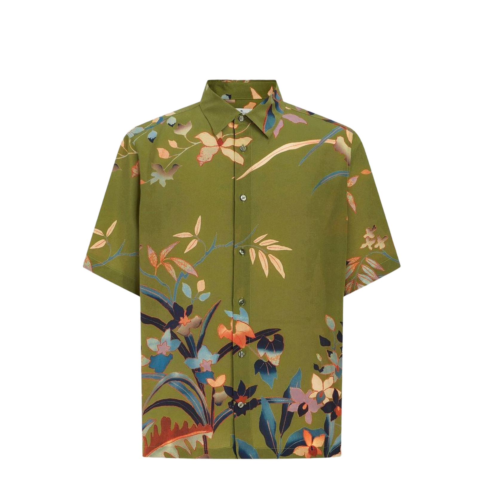 Printed Silk Shirt