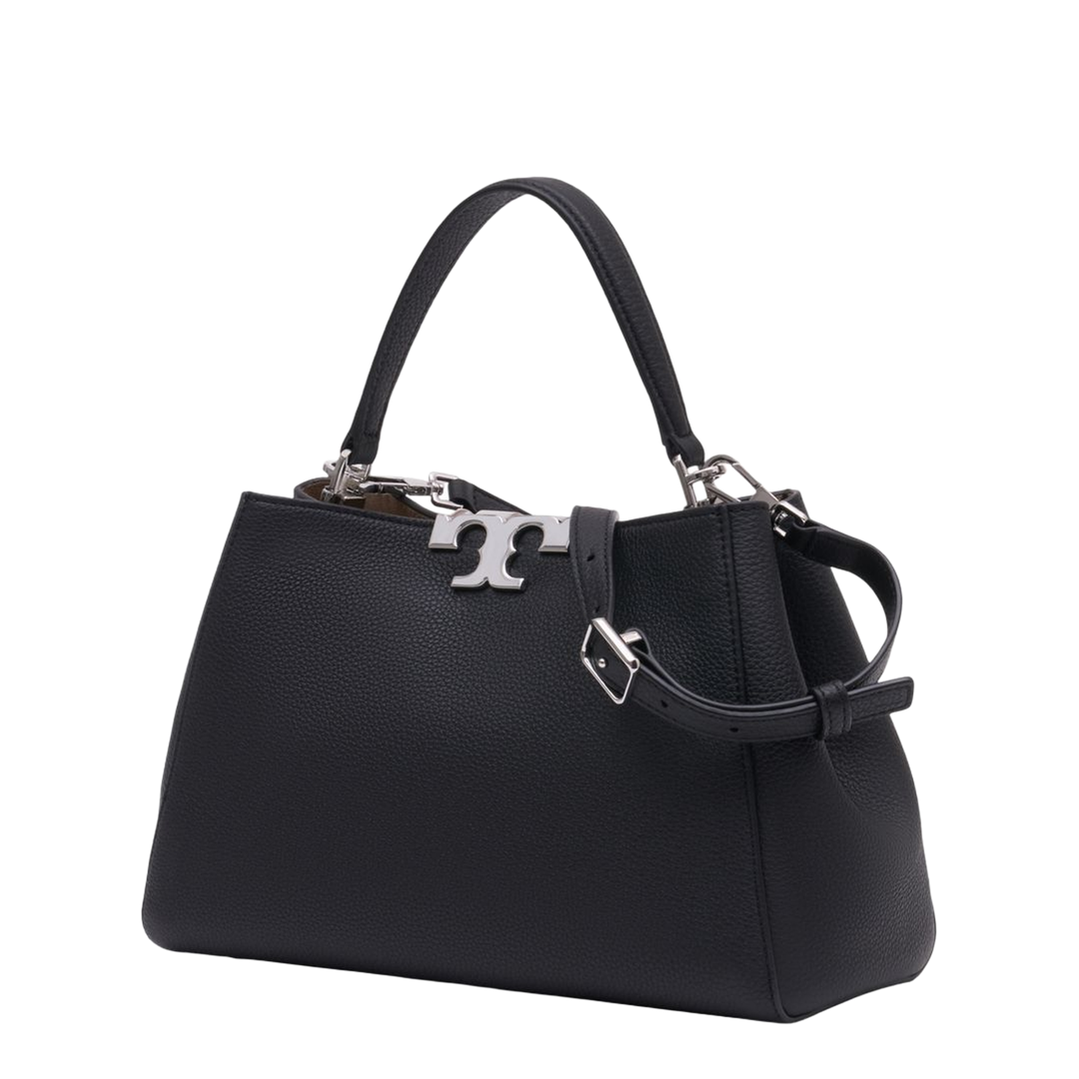 Eleanor Pebbled Medium Satchel Bag