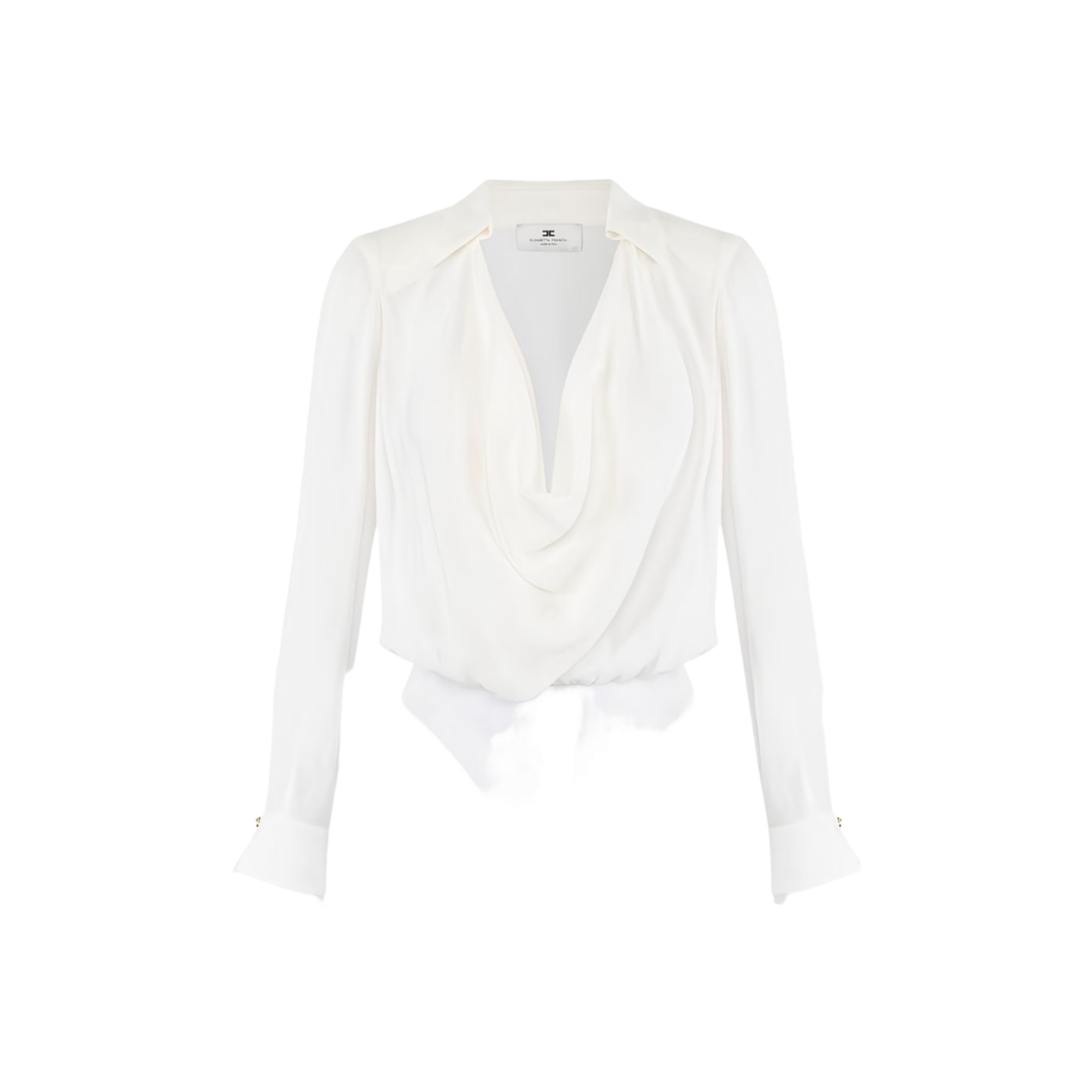 MAYFEYR - Elisabetta Franchi - Top Ivory - CB00261E2360