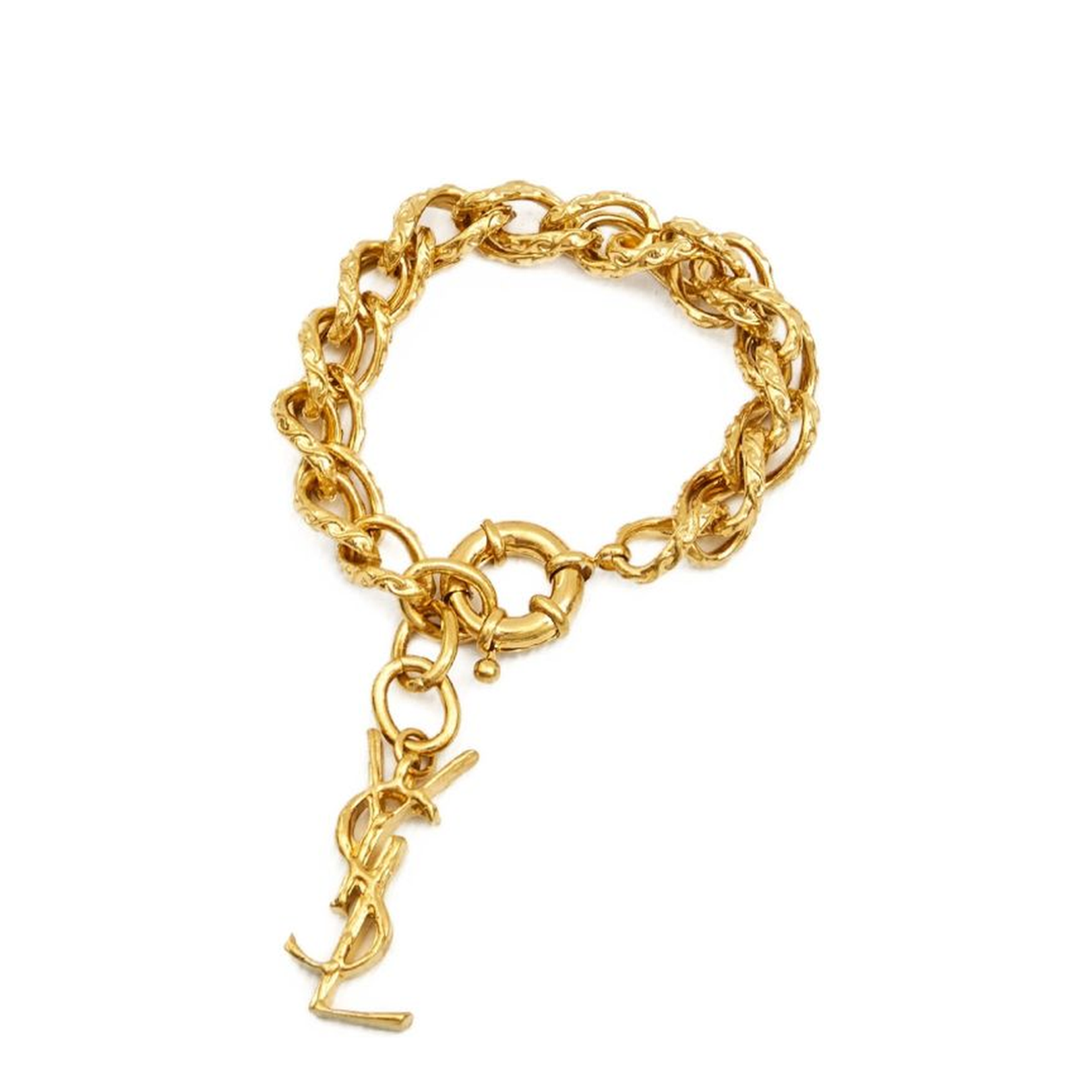 【関税&送料込み】Saint Laurent Rope-Chain Bracelet In Met Rope-Chain Bracelet in Metal – MAYFEYR