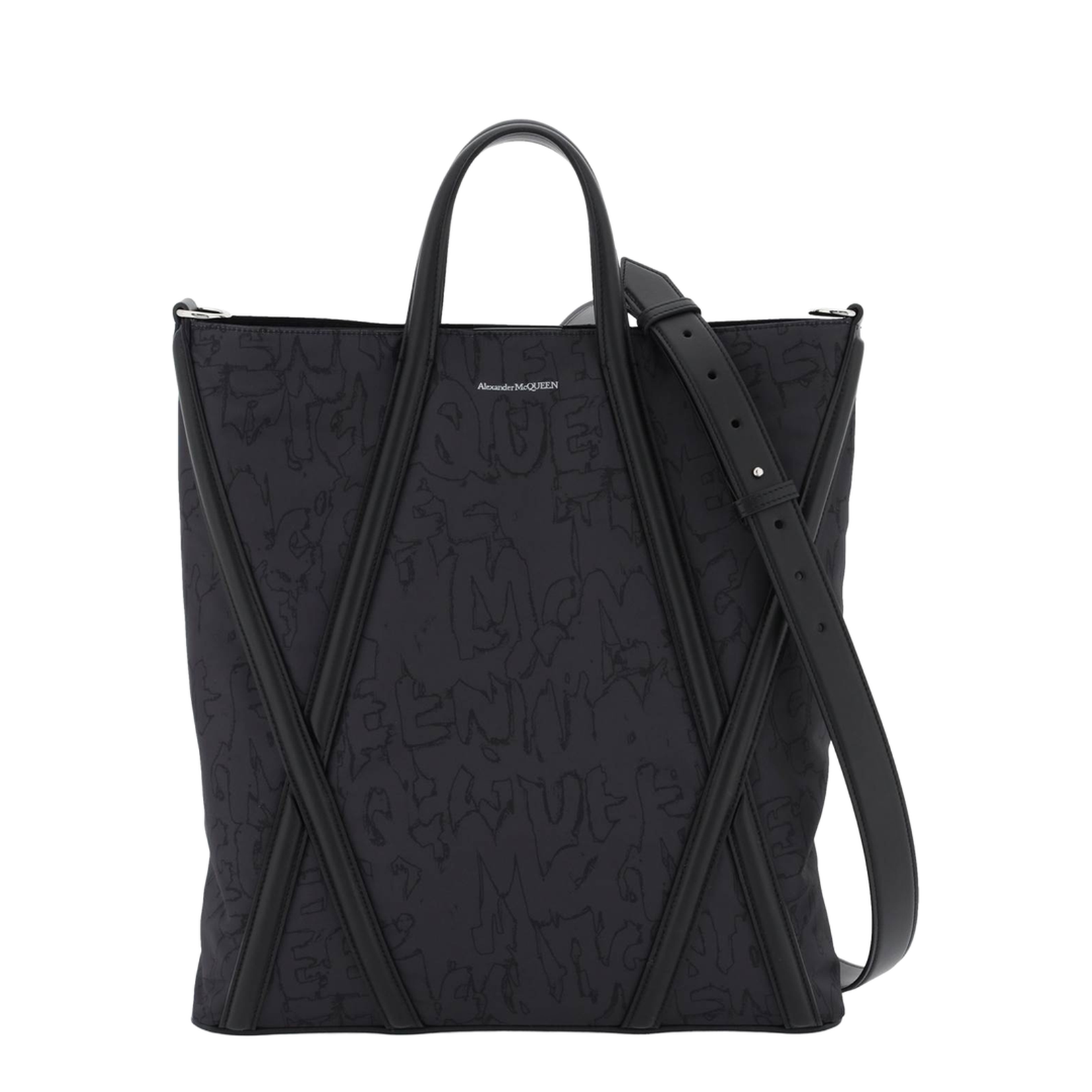 Harness Shopper Bag Black – MAYFEYR - Main Image
