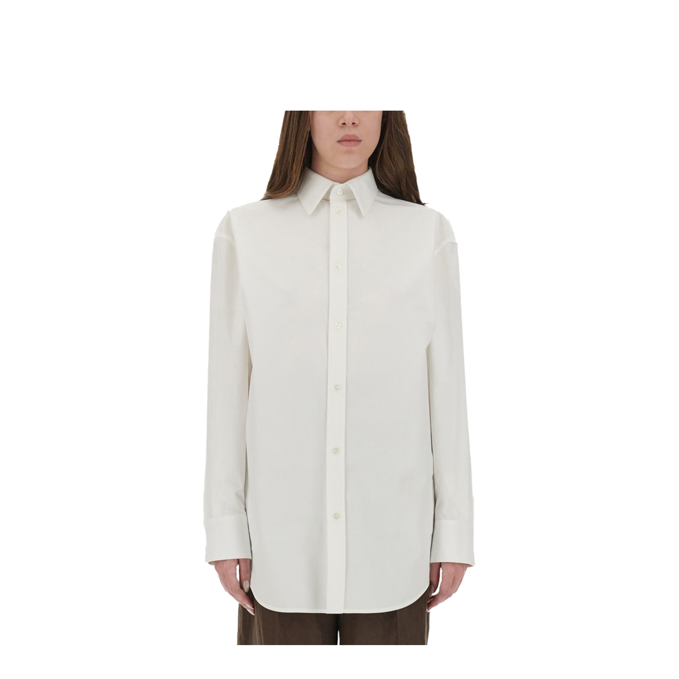 MAYFEYR - Saint Laurent - Cotton Poplin Shirt - 832339Y1J619601