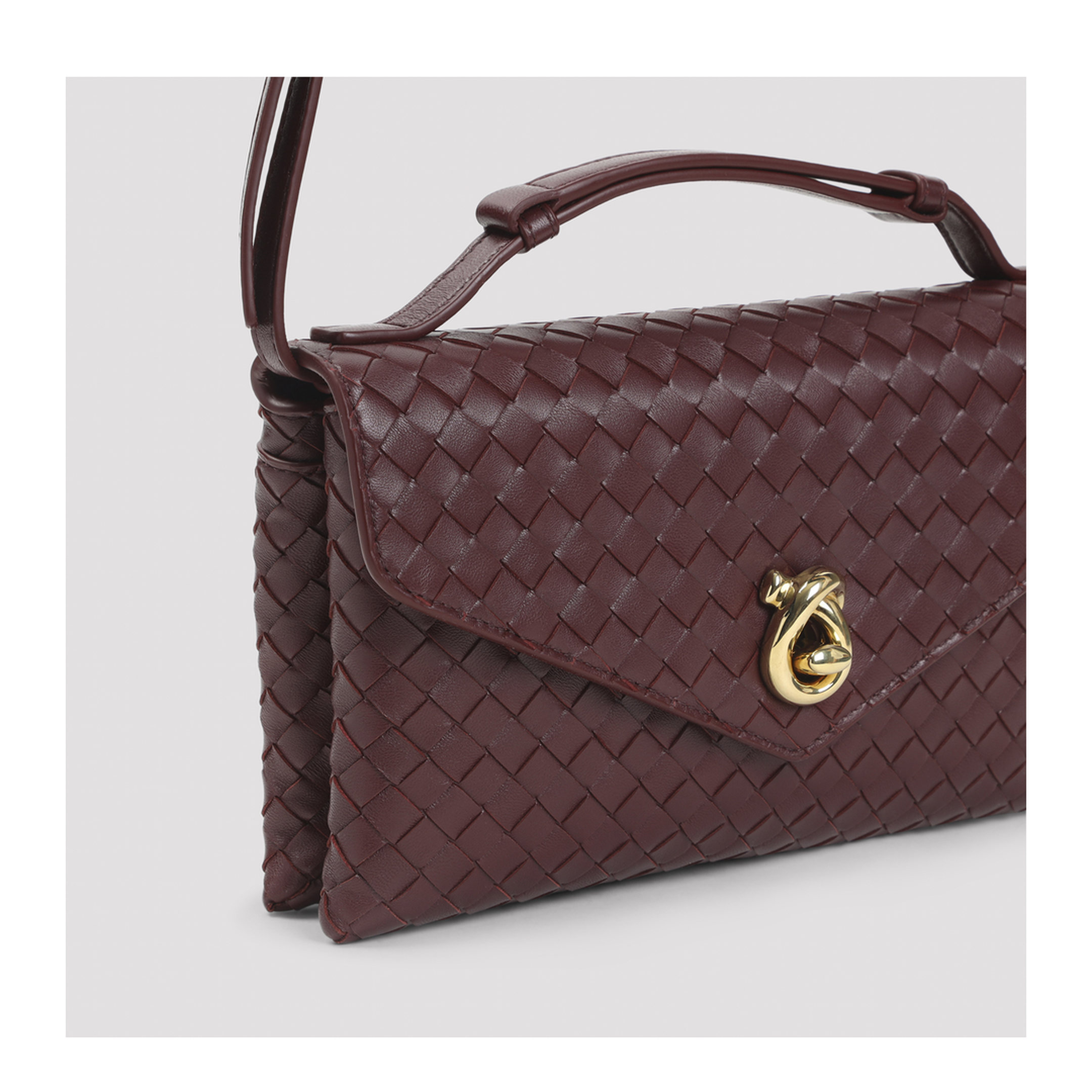 MAYFEYR - Bottega Veneta - Knot Lock Shoulder Bag - 817191V08Z0