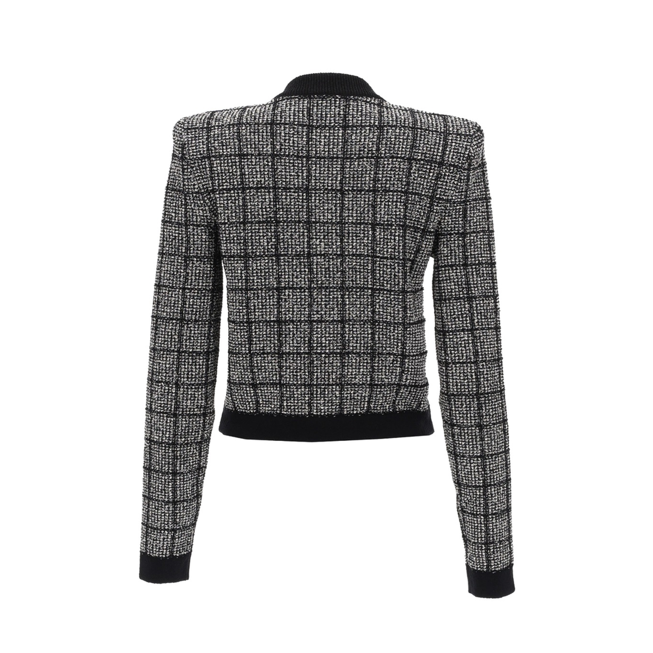 Knitted Sweater Black Grey