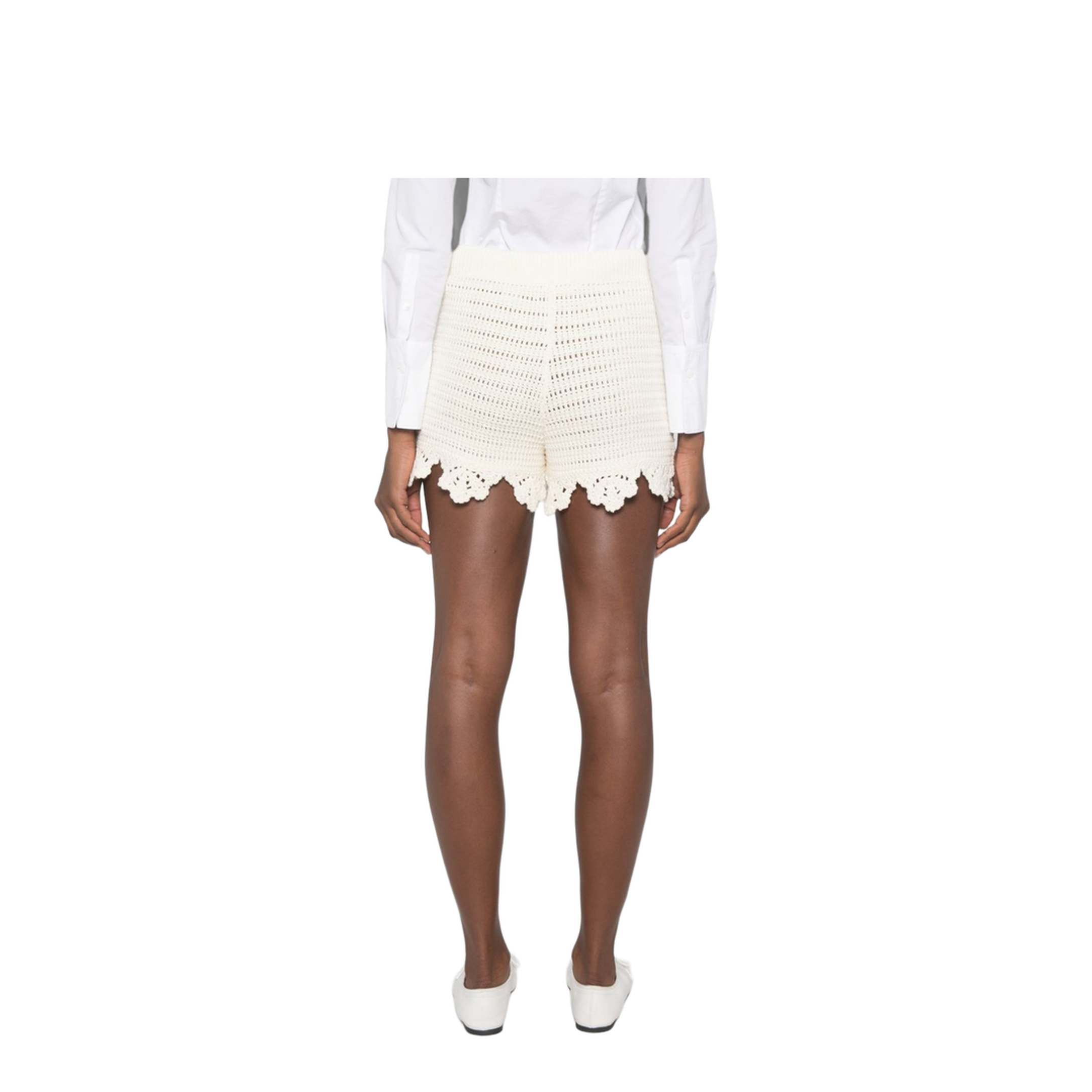 MAYFEYR - Chloè - Shorts White - CH26AMS02800107